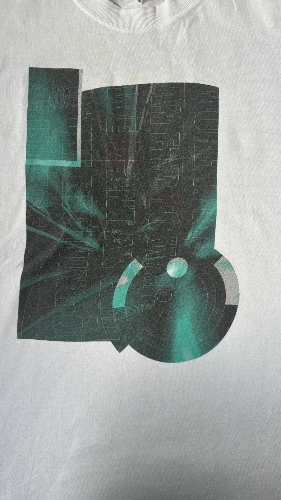 Vintage VINTAGE Y2K ESSENCE ESSENTIAL TYPOGRAPHISE URBAN ACCESS TEE Size US L / EU 52-54 / 3 - 2 Thumbnail