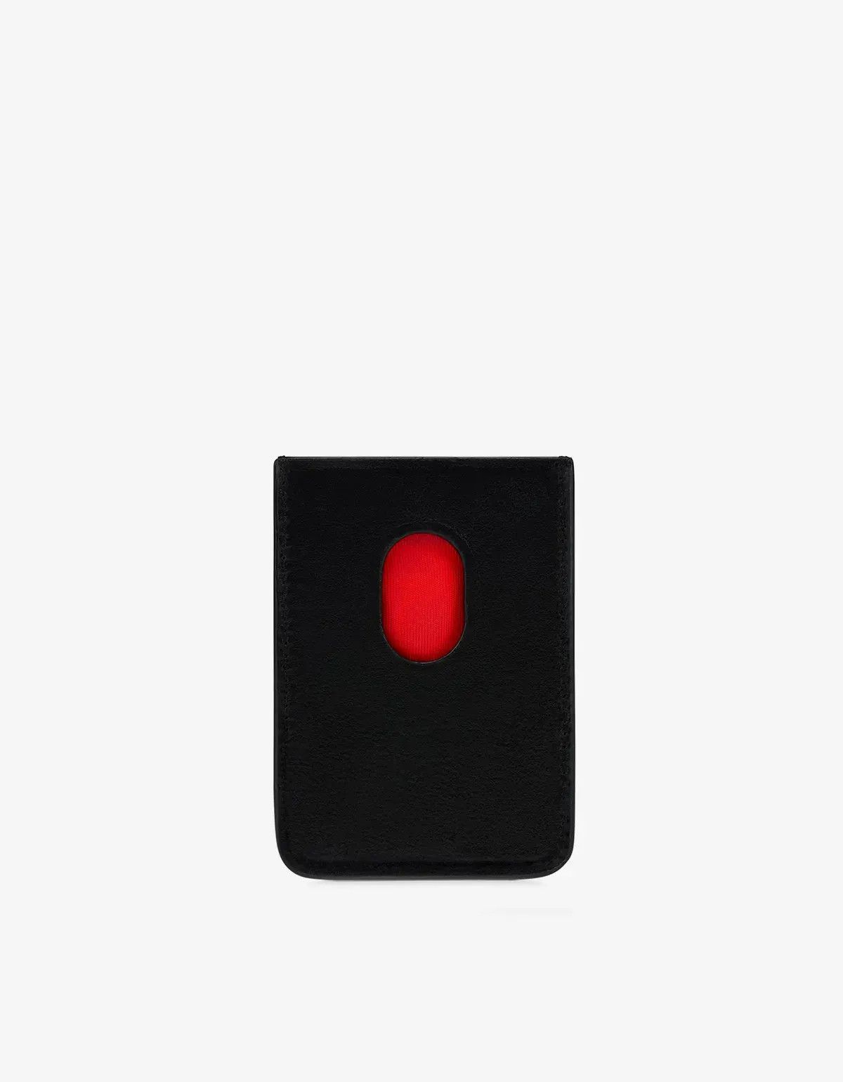 Christian Louboutin Christian Louboutin Black Mooncrest Magsafe Card Holder Size ONE SIZE - 2 Thumbnail