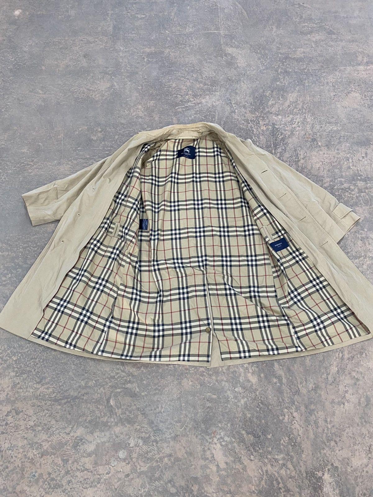 Burberry Burberry Nova Check Long Coat Winter Jacket 90s Size US L / EU 52-54 / 3 - 2 Thumbnail