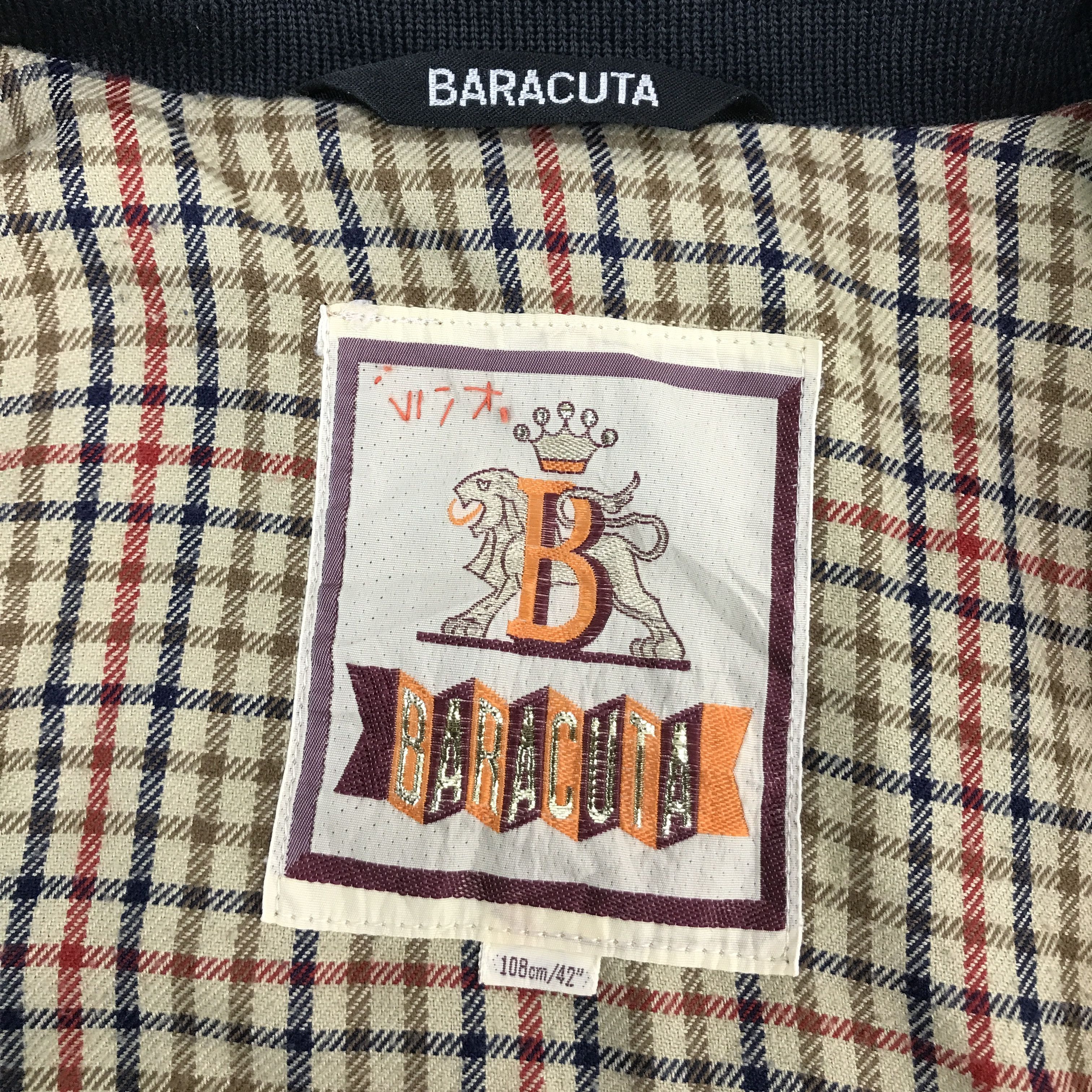 Baracuta × Vintage Vintage Baracuta Navy Blue Faded jacket Size US L / EU 52-54 / 3 - 12 Thumbnail