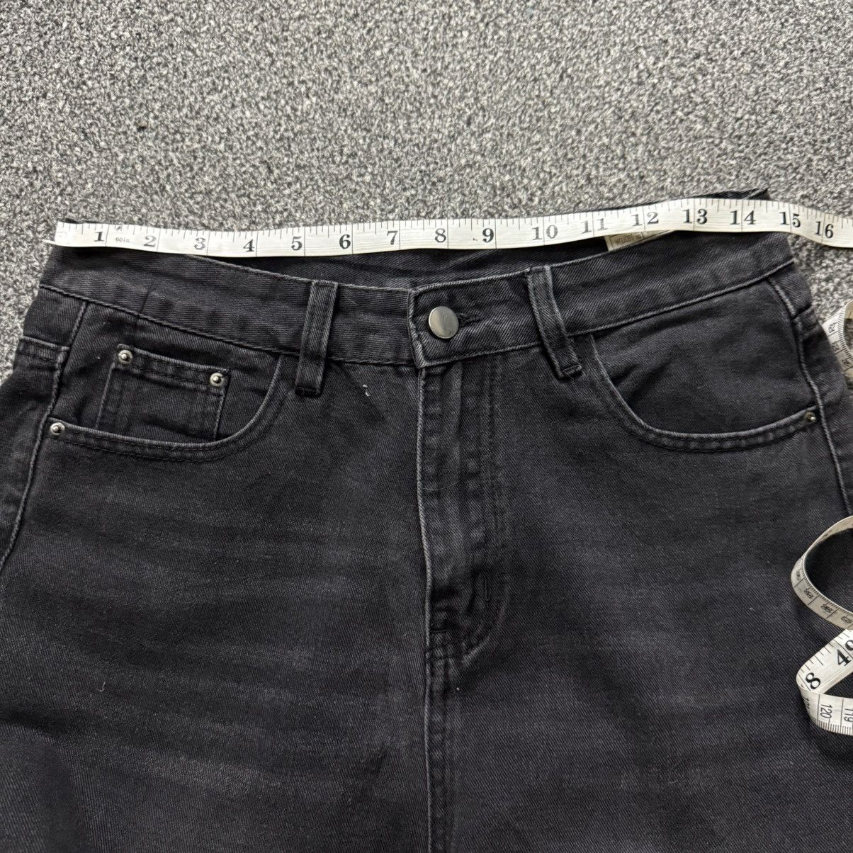 If Six Was Nine 🔥🇯🇵 15in Wideleg Japanese Tornado Mart Crazy Drise Denim Size US 29 - 9 Thumbnail