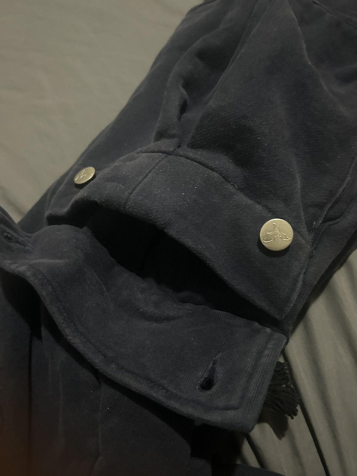 Japanese Brand × Vintage Ditch La Navy Cargo Sweatpants Size US 30 / EU 46 - 5 Thumbnail