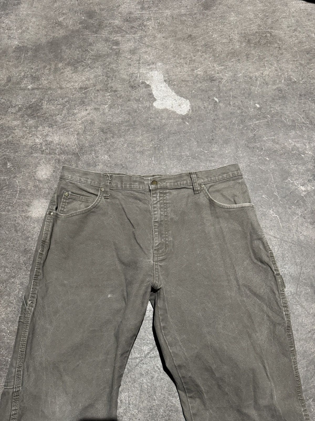 Dickies × Vintage Vintage Dickies Gray Carpenter Work Pants 34x34 Size US 34 / EU 50 - 16 Thumbnail