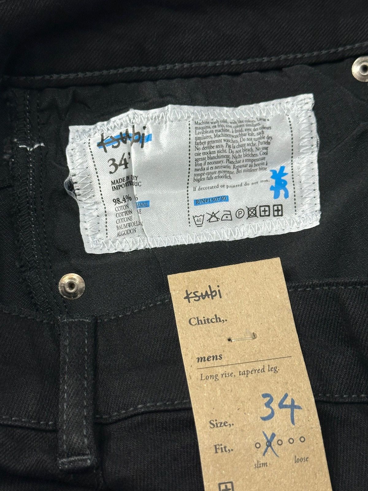 Ksubi Ksubi Jeans Black Chitch Laid Black 34 Size US 34 / EU 50 - 4 Thumbnail
