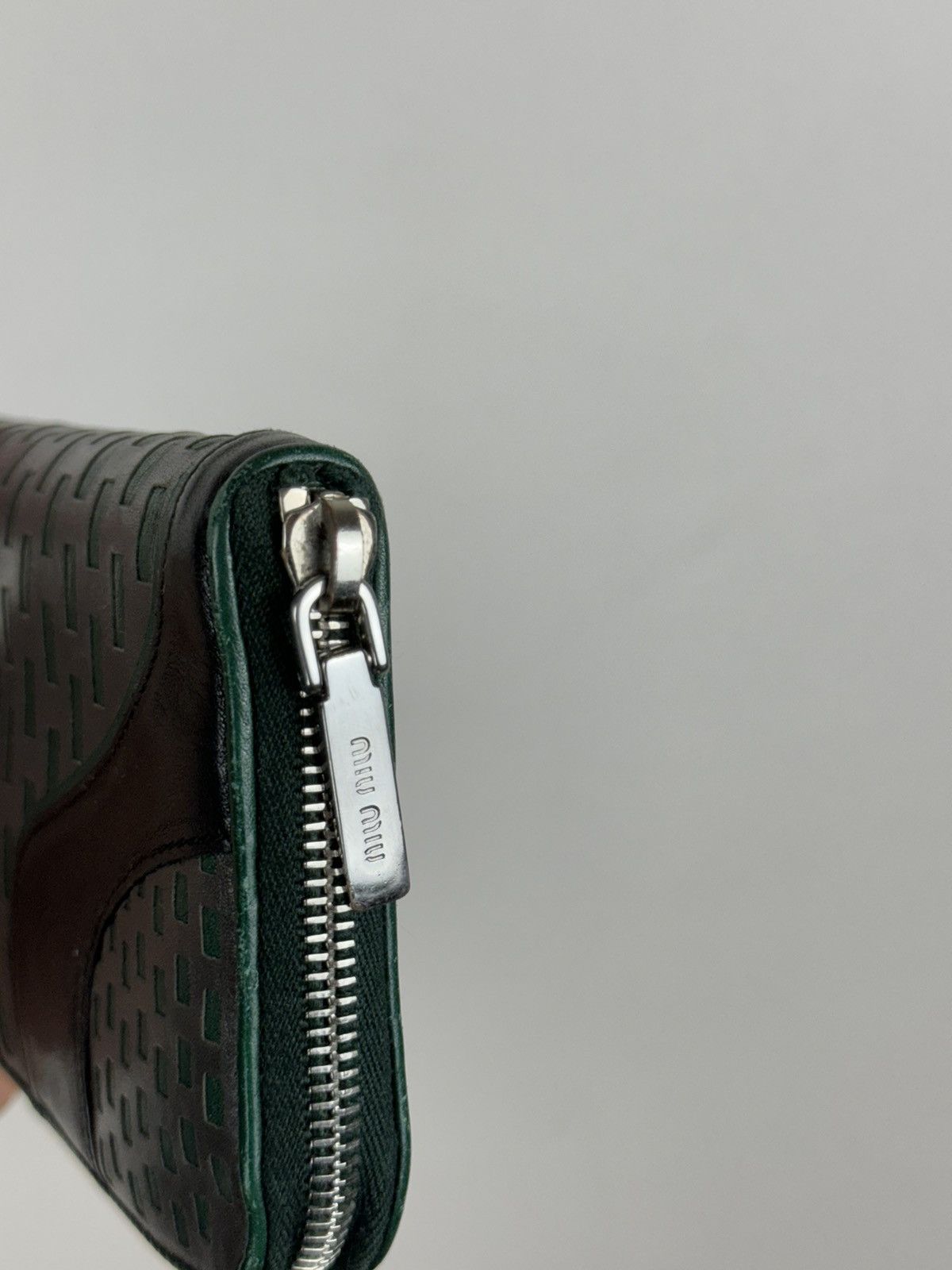 Miu Miu Rare leather wallet Miu Miu y2k original luxury item Size ONE SIZE - 2 Thumbnail