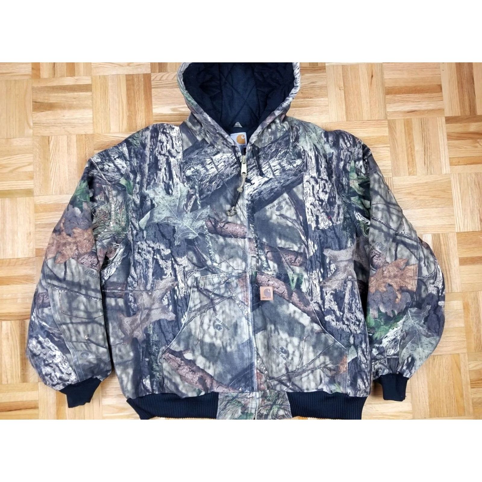 Carhartt Carhartt REALTREE CAMOFLAGE DUCK CANVAS LINED HOODED JACKET XL Beige Multicolor Canvas Hooded Jacket Parka Mens XLARGE Minty Size US XL / EU 56 / 4 - 2 Thumbnail