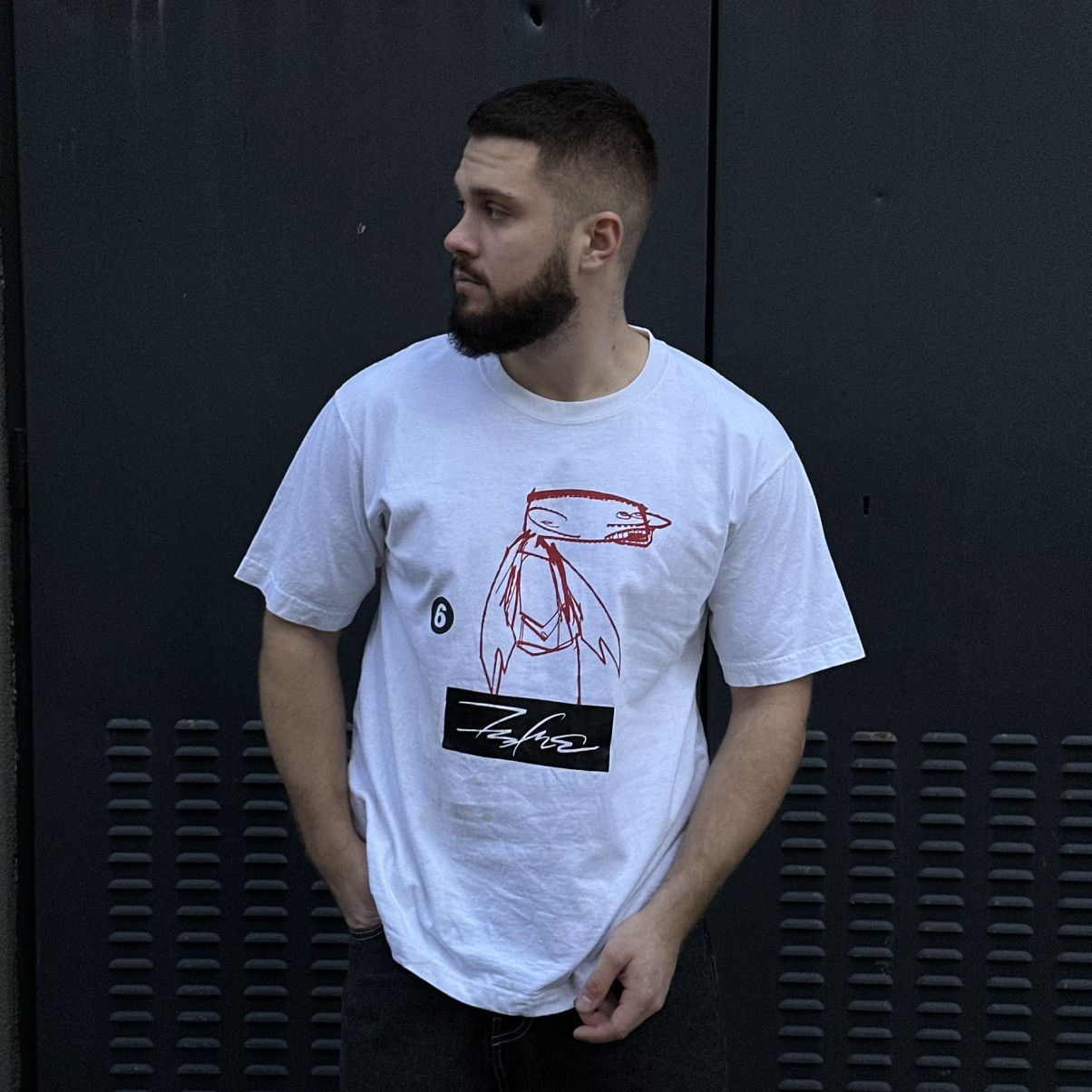 Uniqlo Vintage Future Laboratories & Uniqlo T-shirts Trashed Japan Size US M / EU 48-50 / 2 - 2 Thumbnail