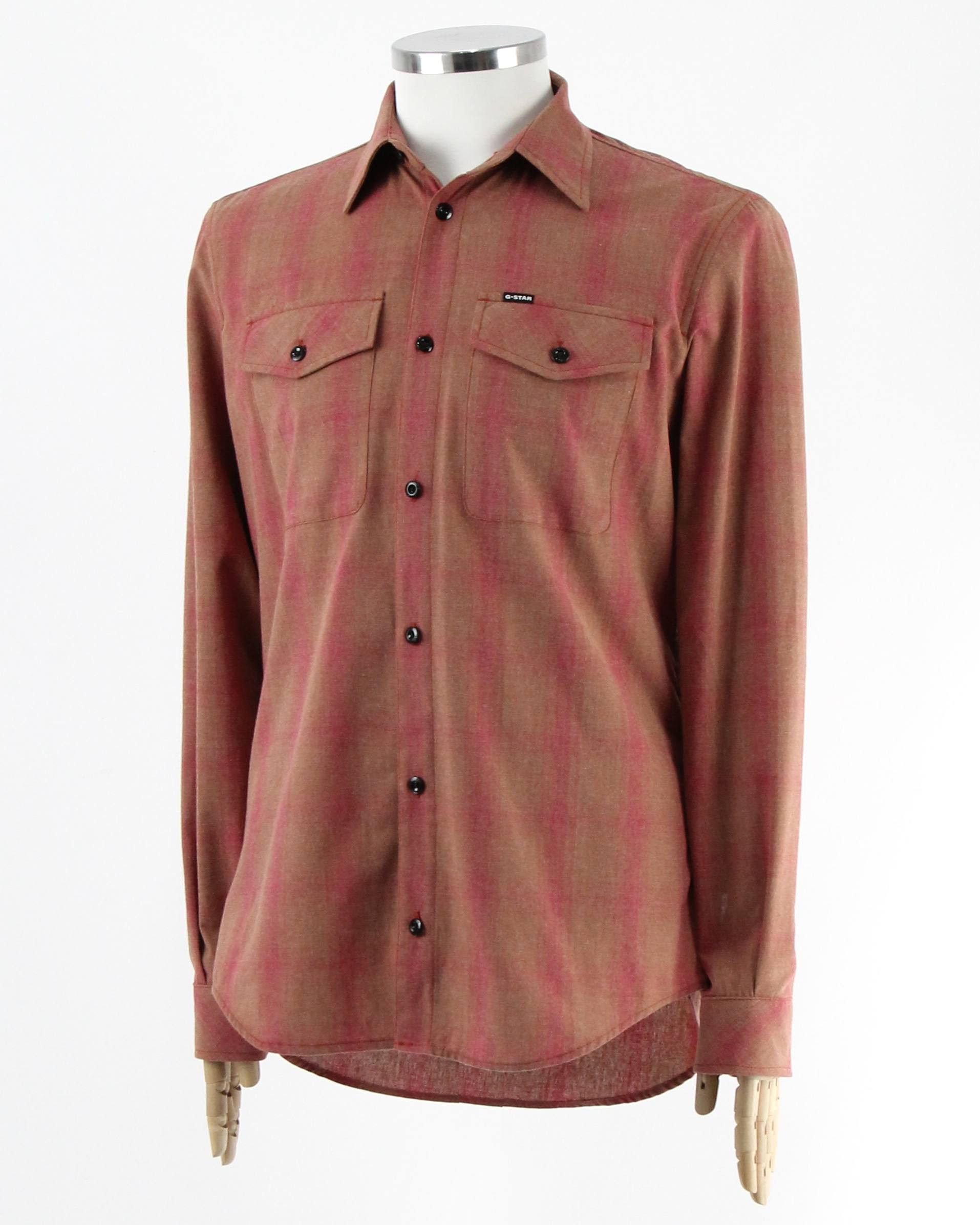 G-Star G-STAR RAW Checkered Slim Shirt Size US M / EU 48-50 / 2 - 2 Thumbnail