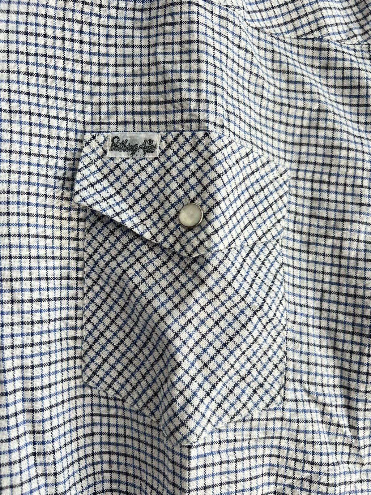 Bape Vintage 1990s Bathing Ape Busy Work Plain Western B/D Shirt Size US L / EU 52-54 / 3 - 6 Thumbnail