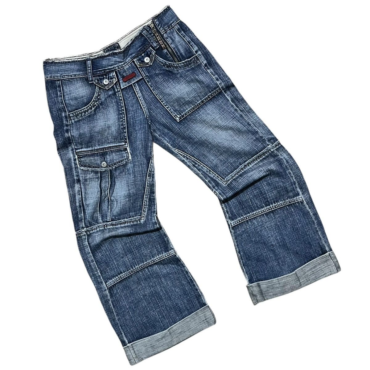 Marithe + Francois Girbaud MFG Side Stripe Baggy Denim Jeans