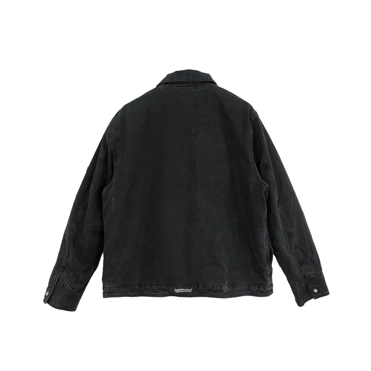 Chrome Hearts Chrome Hearts Black Wash Denim Dagger Zip Jacket Size US L / EU 52-54 / 3 - 2 Thumbnail