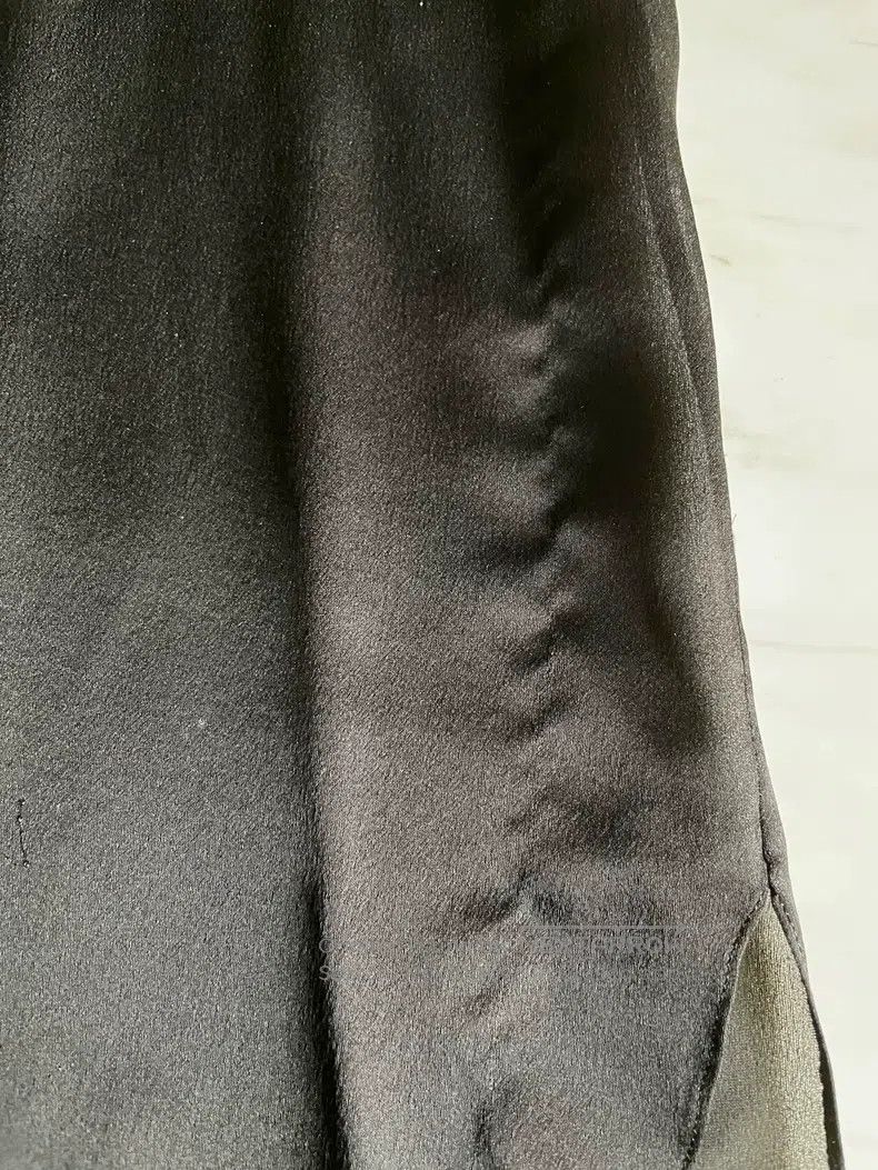 The Row The Row Black silk shirt with lantern sleeves Size XS / US 0-2 / IT 36-38 - 8 Thumbnail