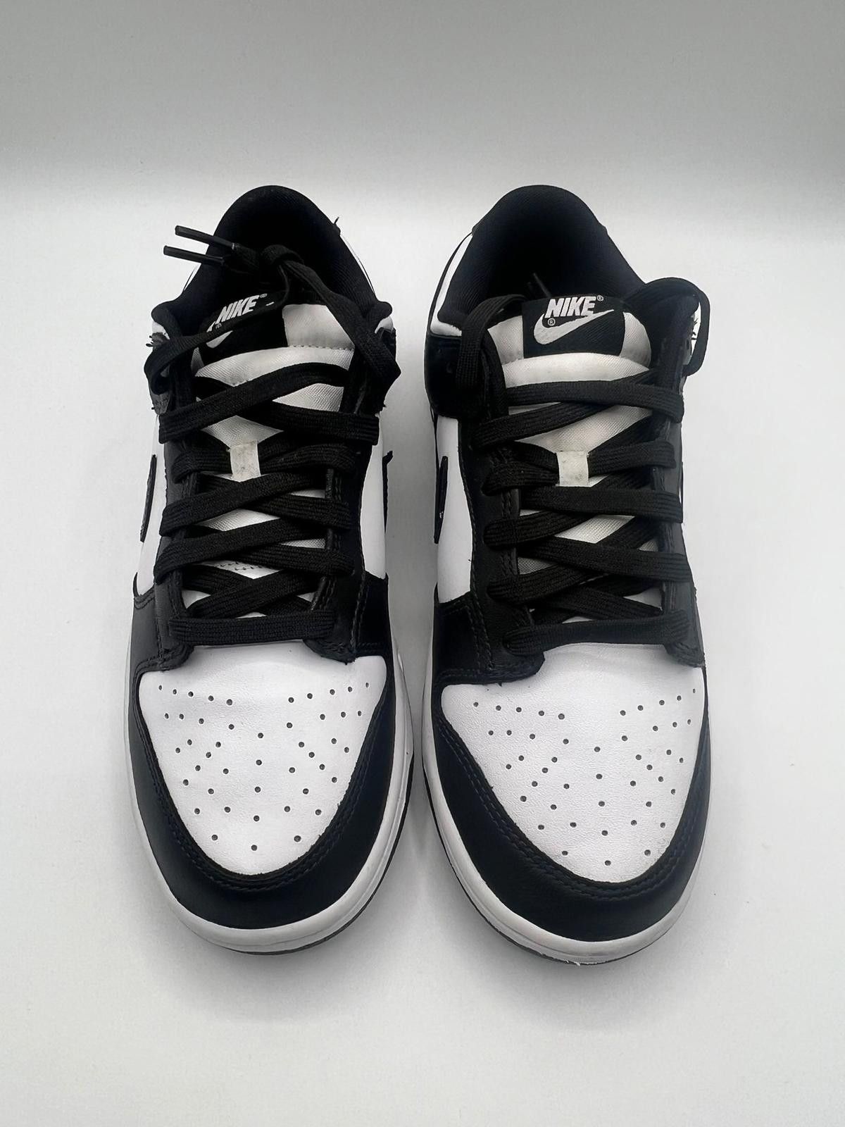 Nike Nike Men's Dunk Low Retro Panda 2021 DD1391-100 Black SZ 9.5 Size US 9.5 / EU 42-43 - 2 Thumbnail