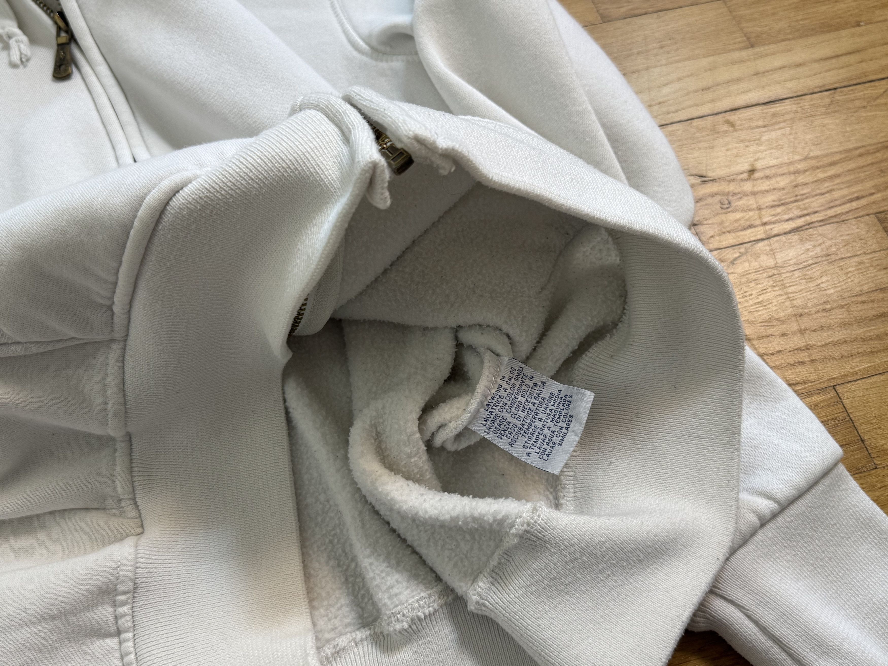 Ralph Lauren White zip hoodie RALPH LAUREN Size M / US 6-8 / IT 42-44 - 4 Thumbnail