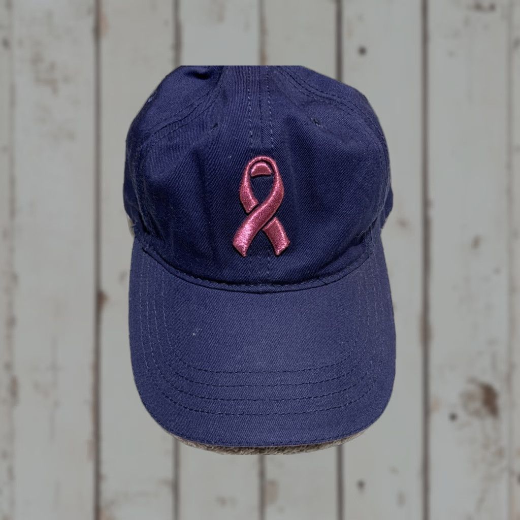 Vintage Lady Hagen Breast Cancer Baseball Cap Adjustable Gray Casual Mens Strapback Size ONE SIZE - 1 Thumbnail