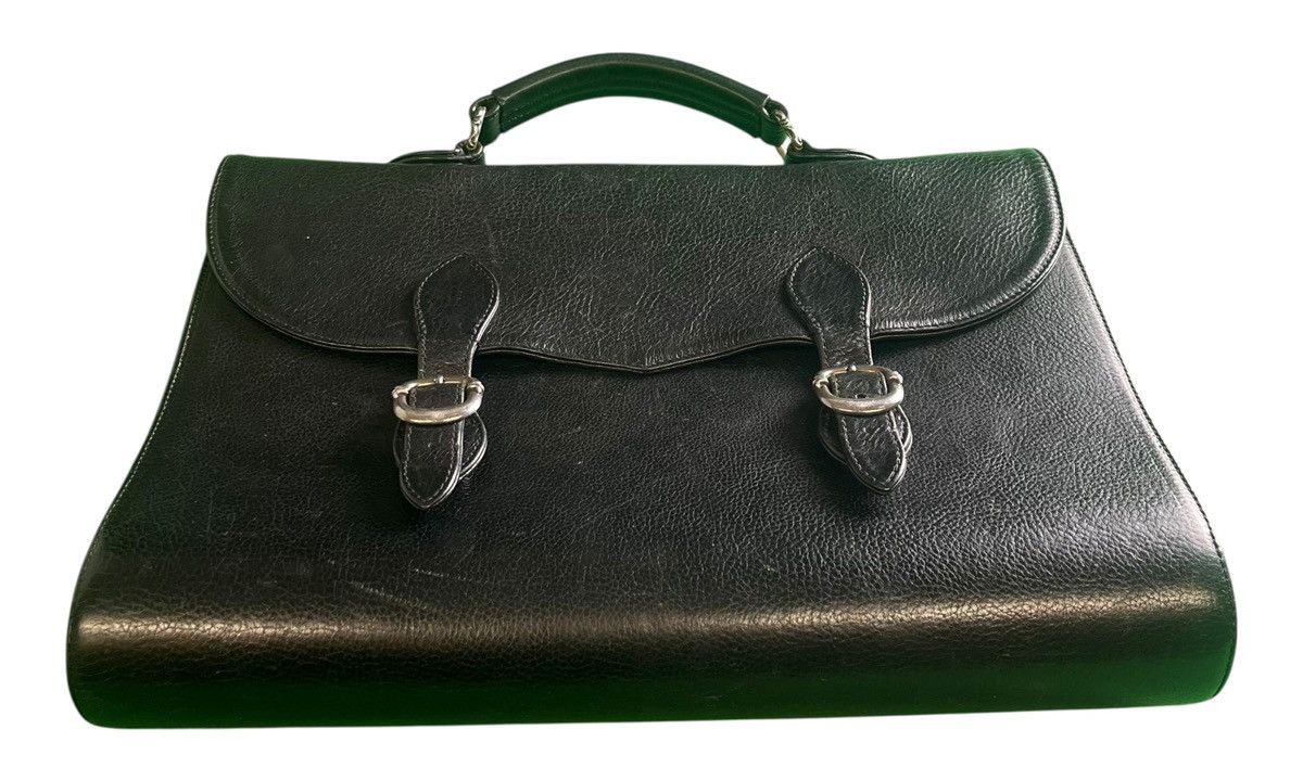 Chrome Hearts Chrome Hearts Gunslinger Briefcase Black Leather (PreOwned) Size ONE SIZE - 1 Thumbnail
