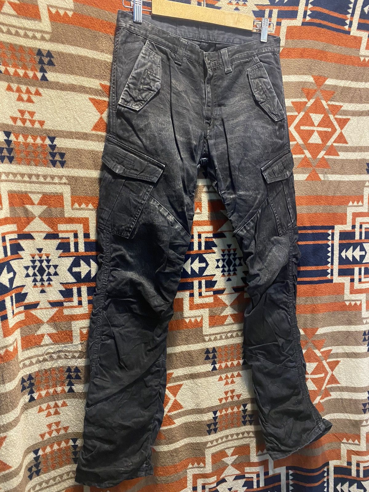 MAISON SPECIAL ボンテージ　デニム　パンツ Colored Denim Pants