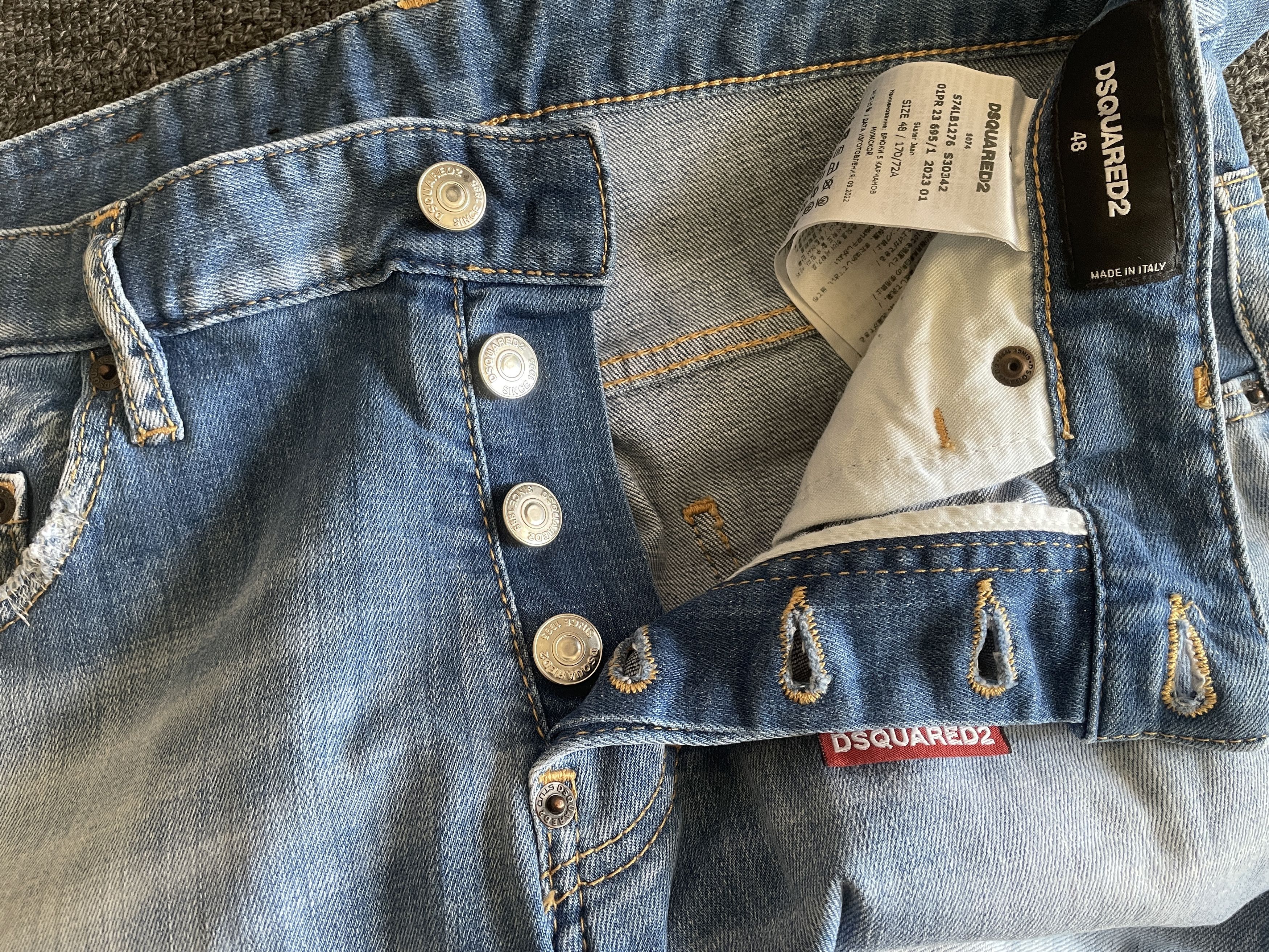 Dsquared2 Dsquared2 men's skater jans size 48/32 Size US 32 / EU 48 - 5 Thumbnail