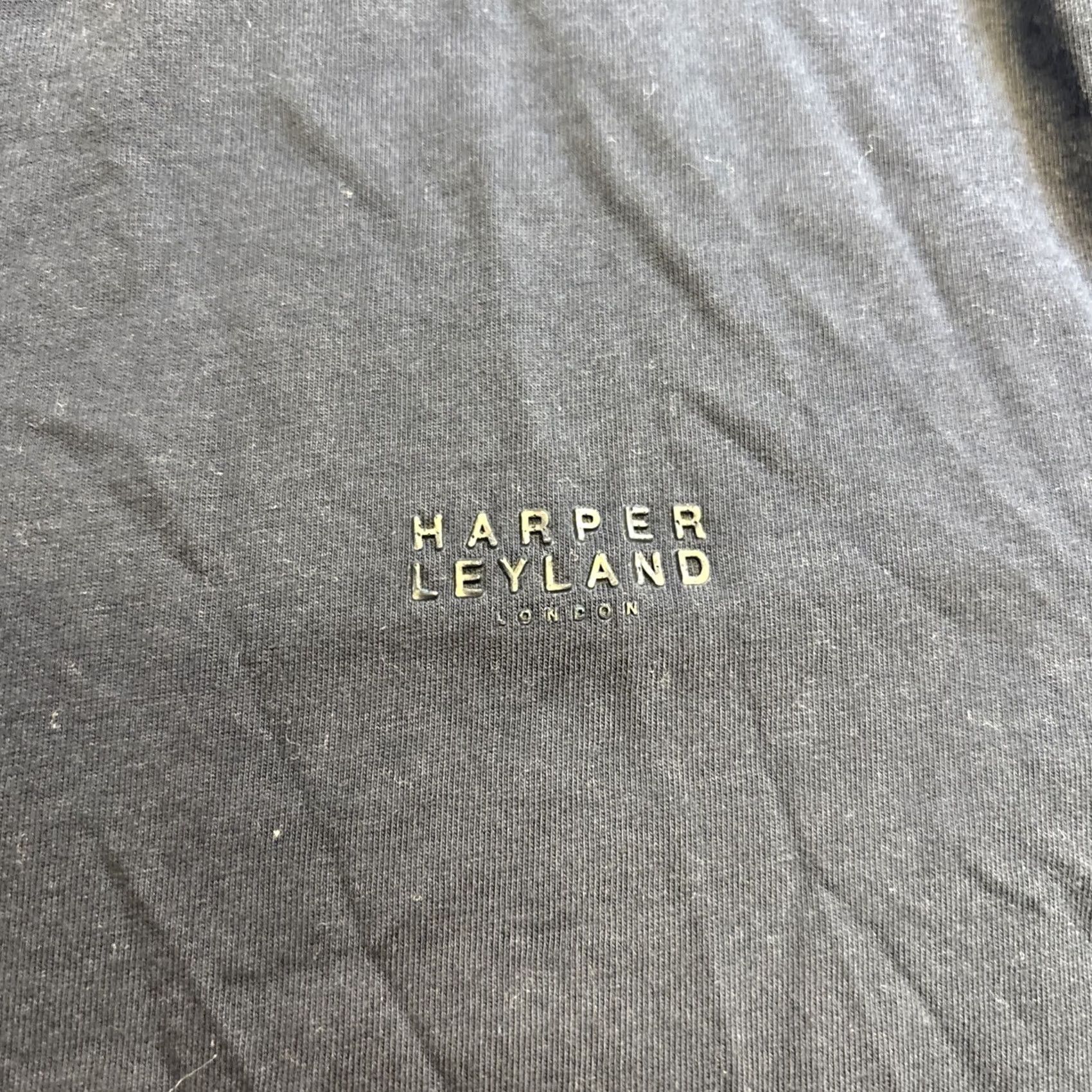 Vintage Harper London T-Shirt Short Sleeve Men’s Medium Blue Cotton Solid Size US M / EU 48-50 / 2 - 2 Thumbnail