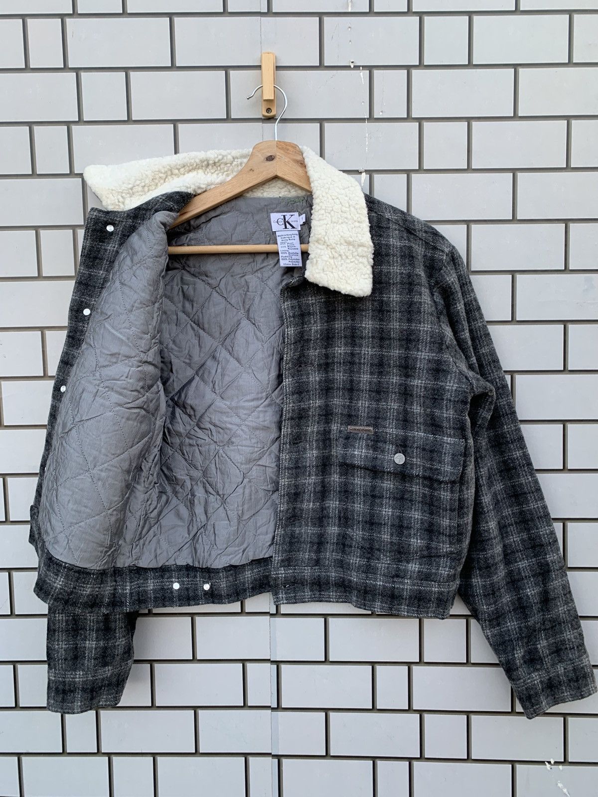 Calvin Klein × Vintage Vintage Calvin Klein Jeans Cropped Jacket Size US S / EU 44-46 / 1 - 4 Thumbnail