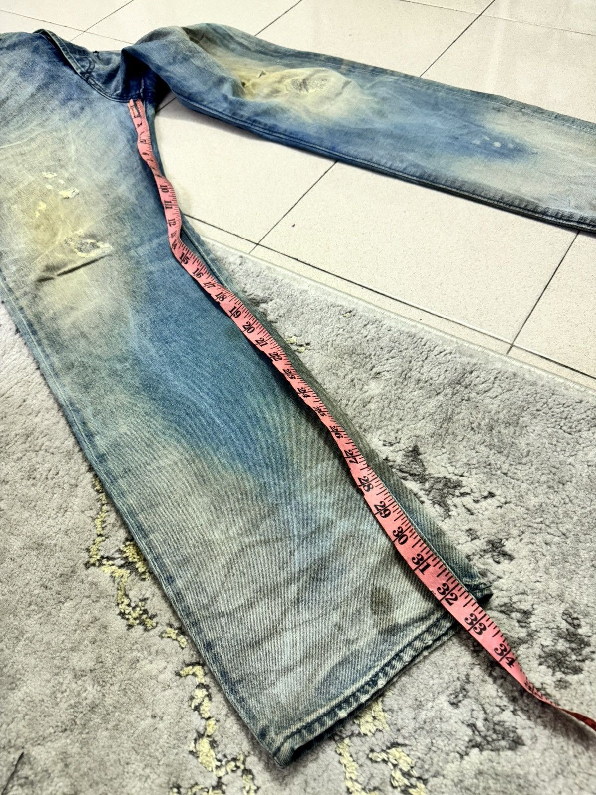 Diesel DIESEL INDUSTRIES BLUE EYECONS 2016 1 EDITION JEANS Size US 33 - 5 Thumbnail