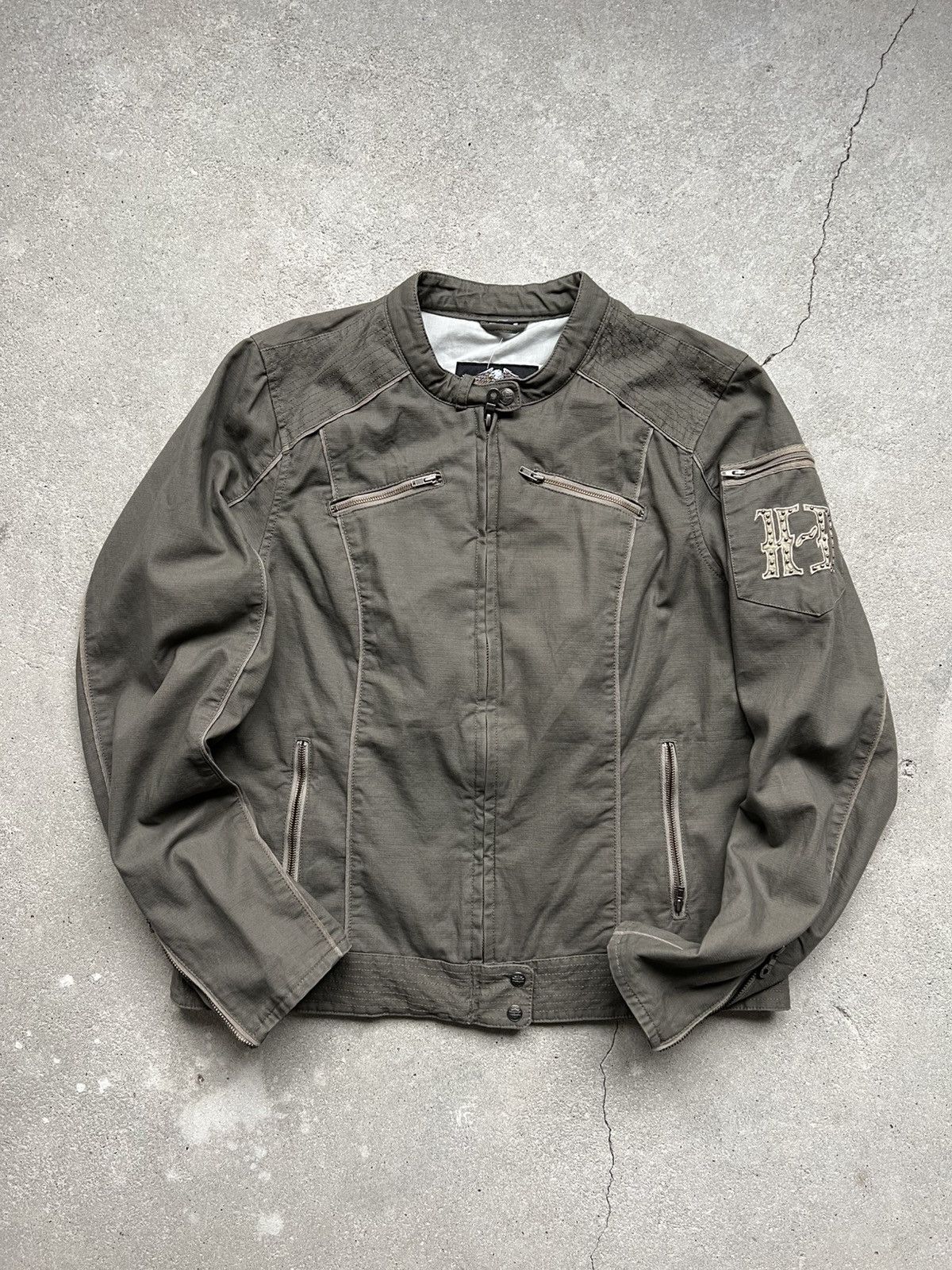 Harley Davidson × Vintage Vintage Harley Davidson jacket biker Size US M / EU 48-50 / 2 - 9 Thumbnail