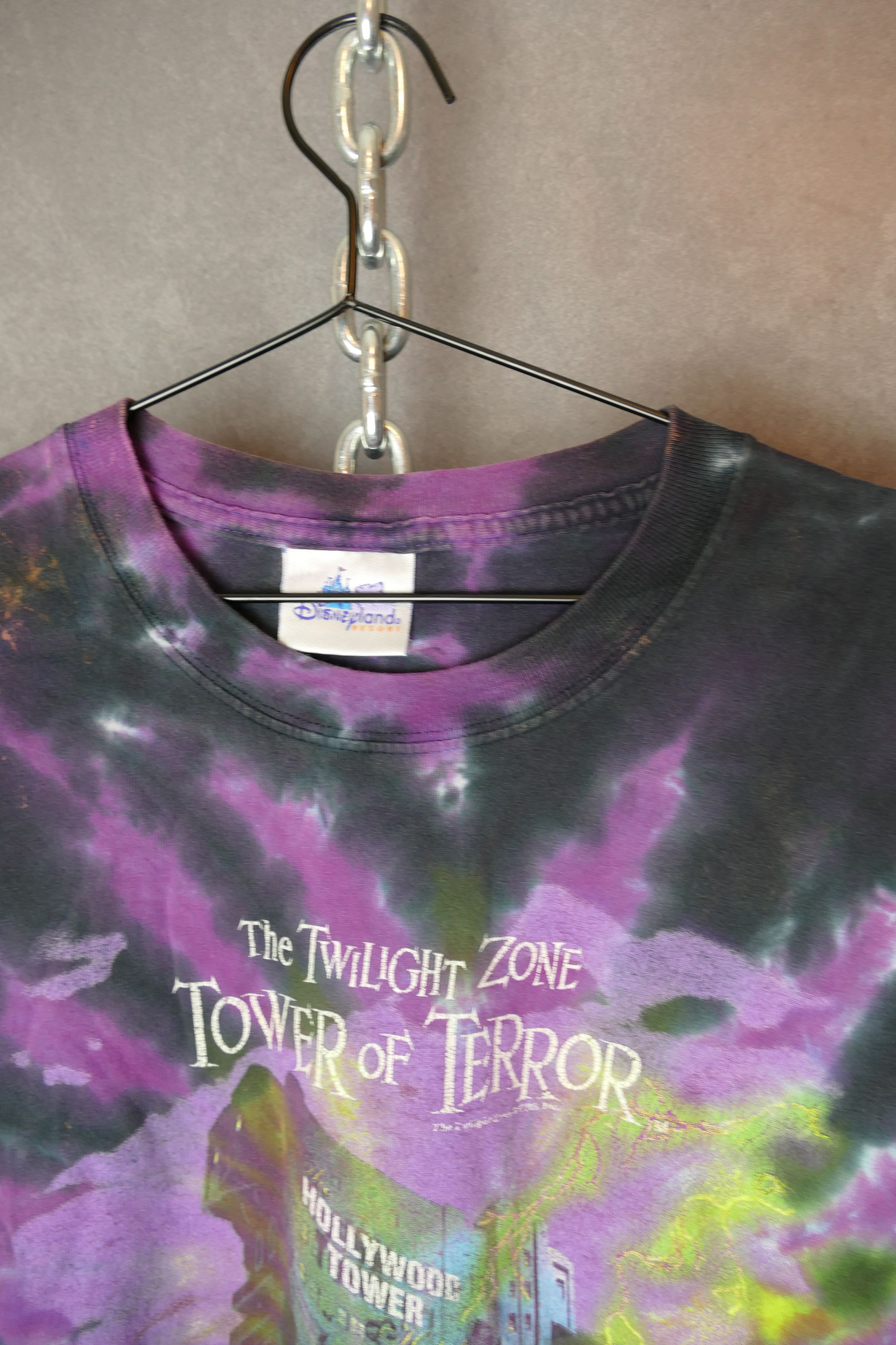 Disney Disneyland Tower of Terror Mens I Survived Size US L / EU 52-54 / 3 - 3 Thumbnail