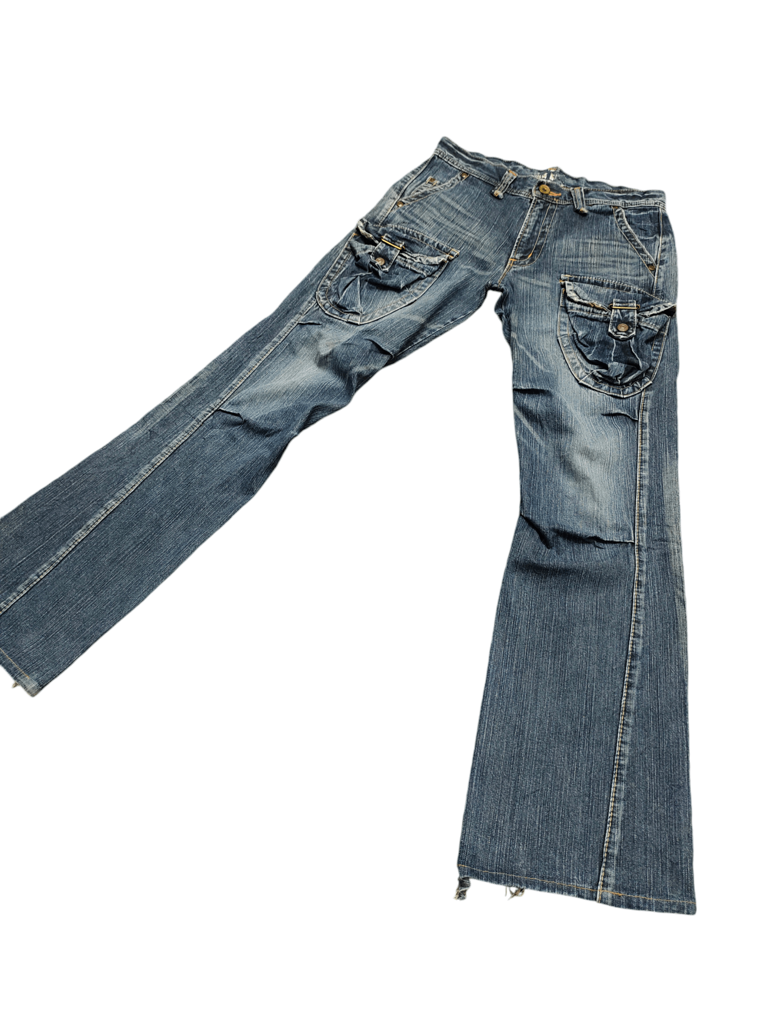 00s EDWIN flare jeans y2k