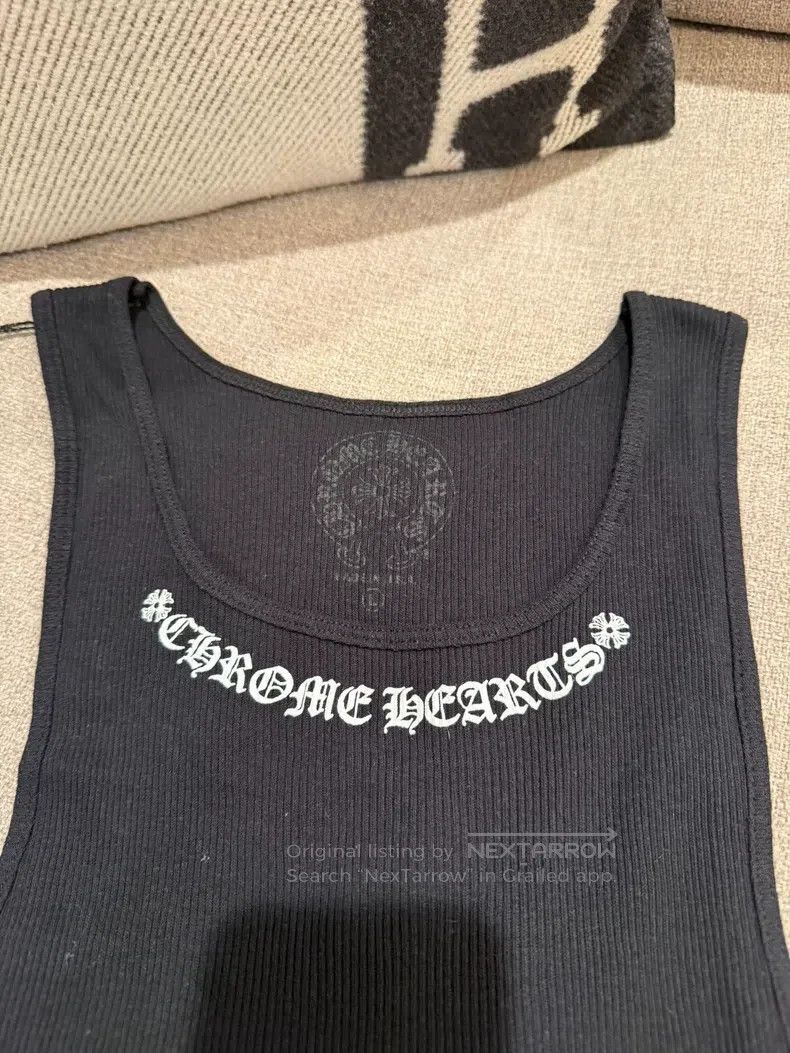 Chrome Hearts CHROME HEARTS Size L Black scroll vest Size L / US 10 / IT 46 - 3 Thumbnail