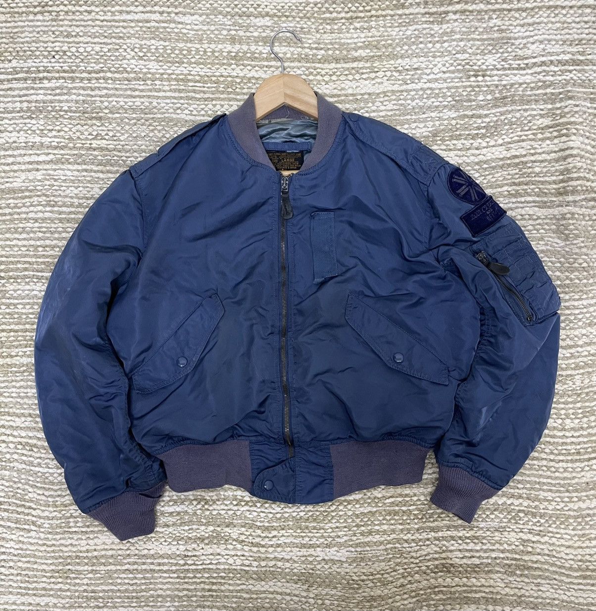 Alpha Industries Vintage Alpha Industries L-2A Flight Bomber Jacket Size US L / EU 52-54 / 3 - 11 Thumbnail