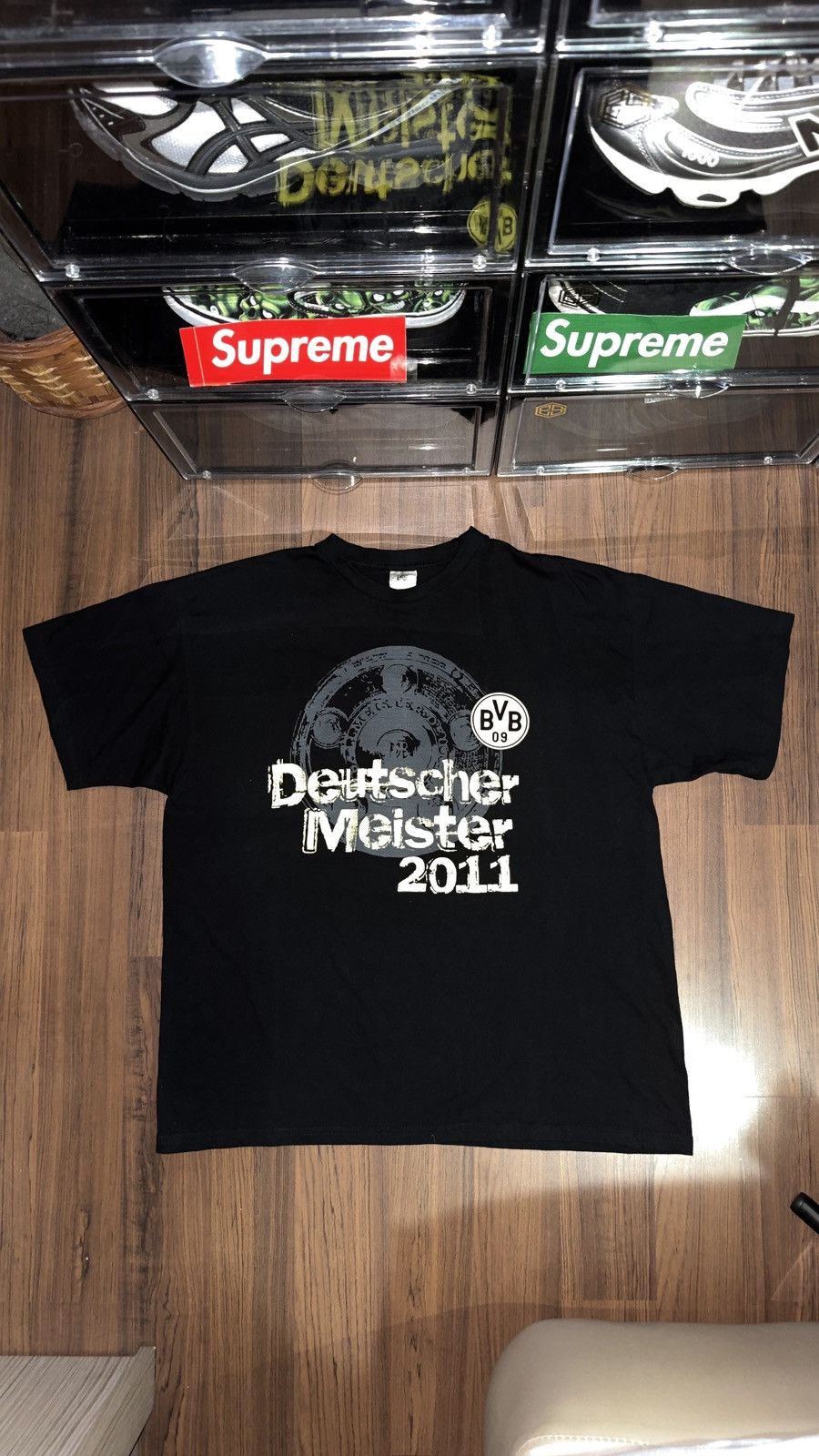 Other Borussia Dortmund 2011 Deutscher Germany TEE Size US L / EU 52-54 / 3 - 1 Thumbnail