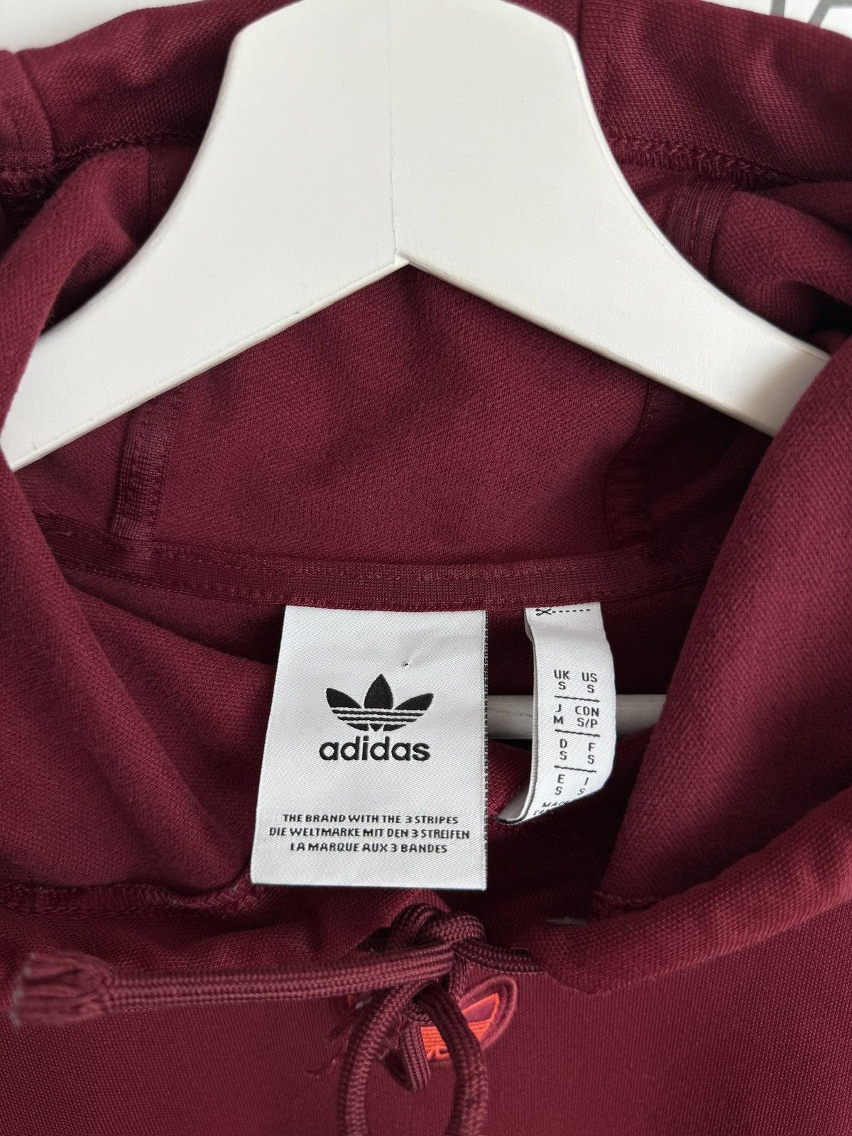 Adidas × Designer Adidas center logo baggy hoodie S blockcore streetwear skate Size US S / EU 44-46 / 1 - 6 Thumbnail