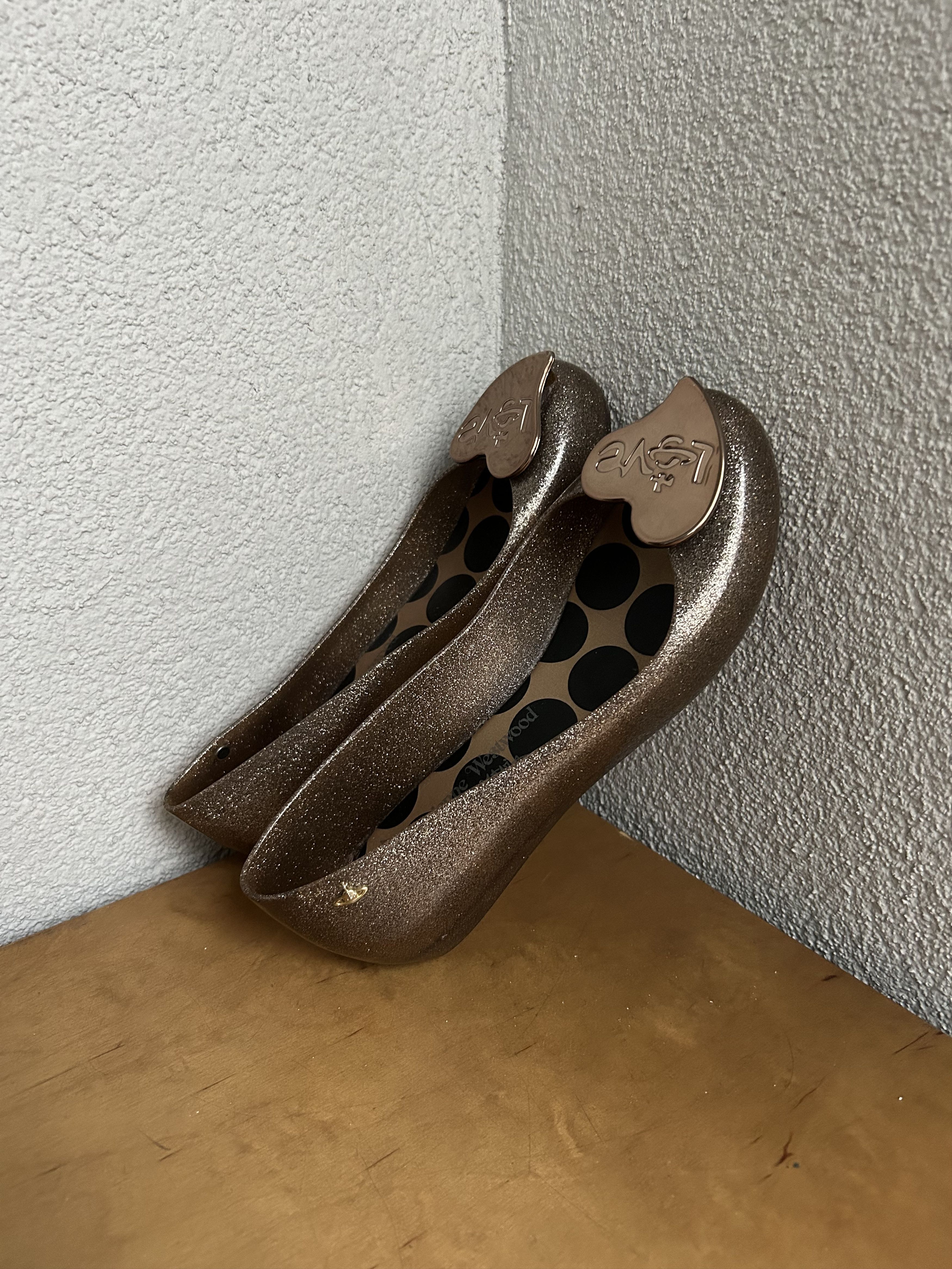 Melissa × Vivienne Westwood Vivienne Westwood x Melissa Anglomania Love ballet flats Size US 8 / IT 38 - 2 Thumbnail