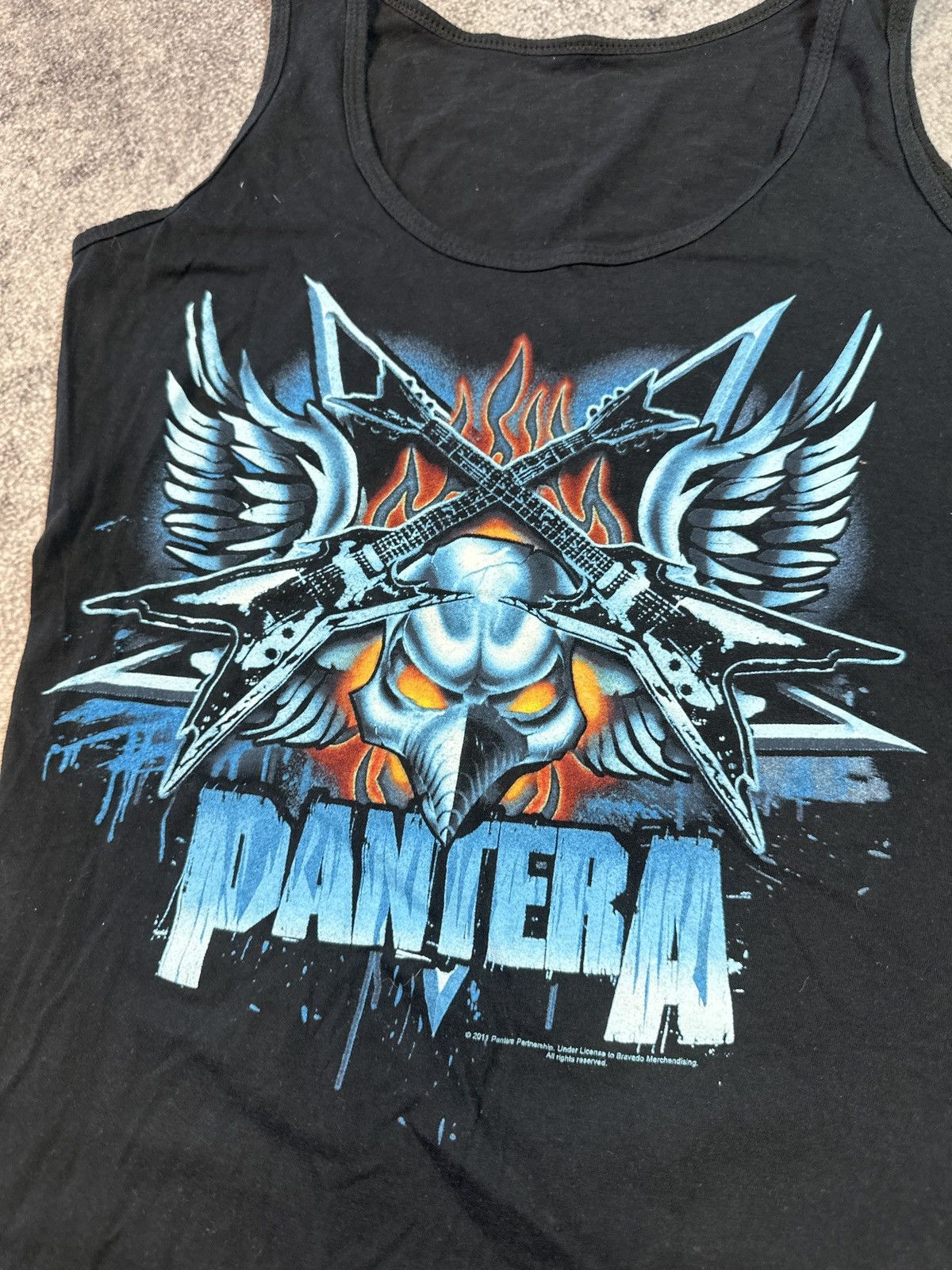 Band Tees × Vintage Vintage Pantera 2011 Tank Top Streetwear Bands Tees Rare M Size US M / EU 48-50 / 2 - 2 Thumbnail