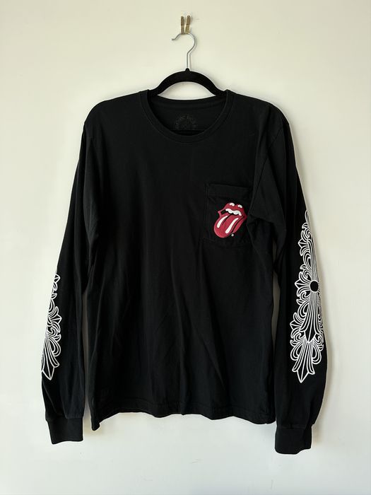 Chrome Hearts Chrome Hearts x Rolling Stones Long Sleeve | Grailed