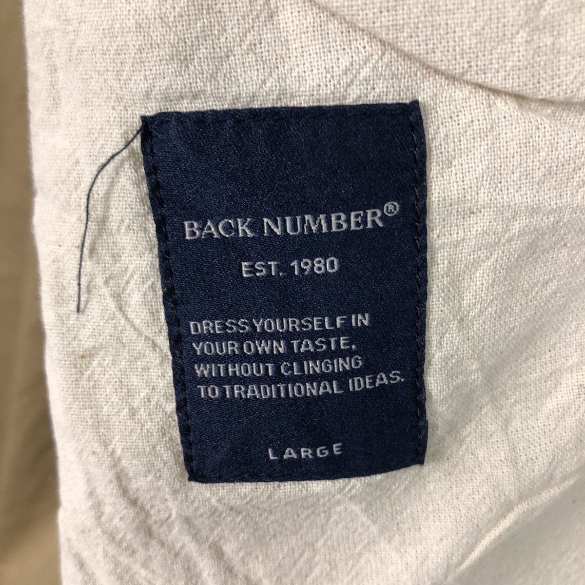 Japanese Brand 📌Vintage Chore Jacket Camouflage Back Number Issey Miyake Size US L / EU 52-54 / 3 - 19 Thumbnail