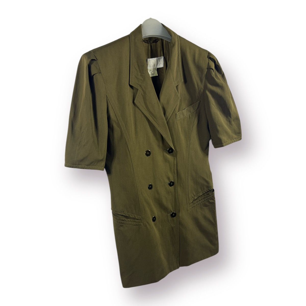 Escada 🔥 ESCADA by Margaretha Ley Silk Double Breasted Coat - 38 Size M / US 6-8 / IT 42-44 - 3 Thumbnail