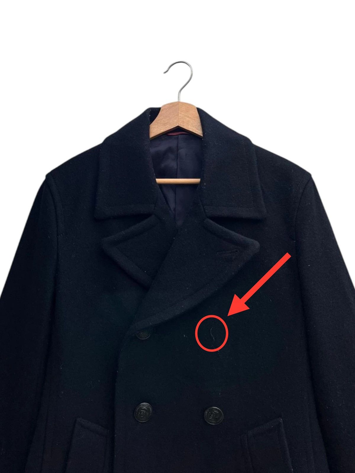 Paul Smith Paul Smith Wool Blend Peacoat Size US M / EU 48-50 / 2 - 7 Thumbnail