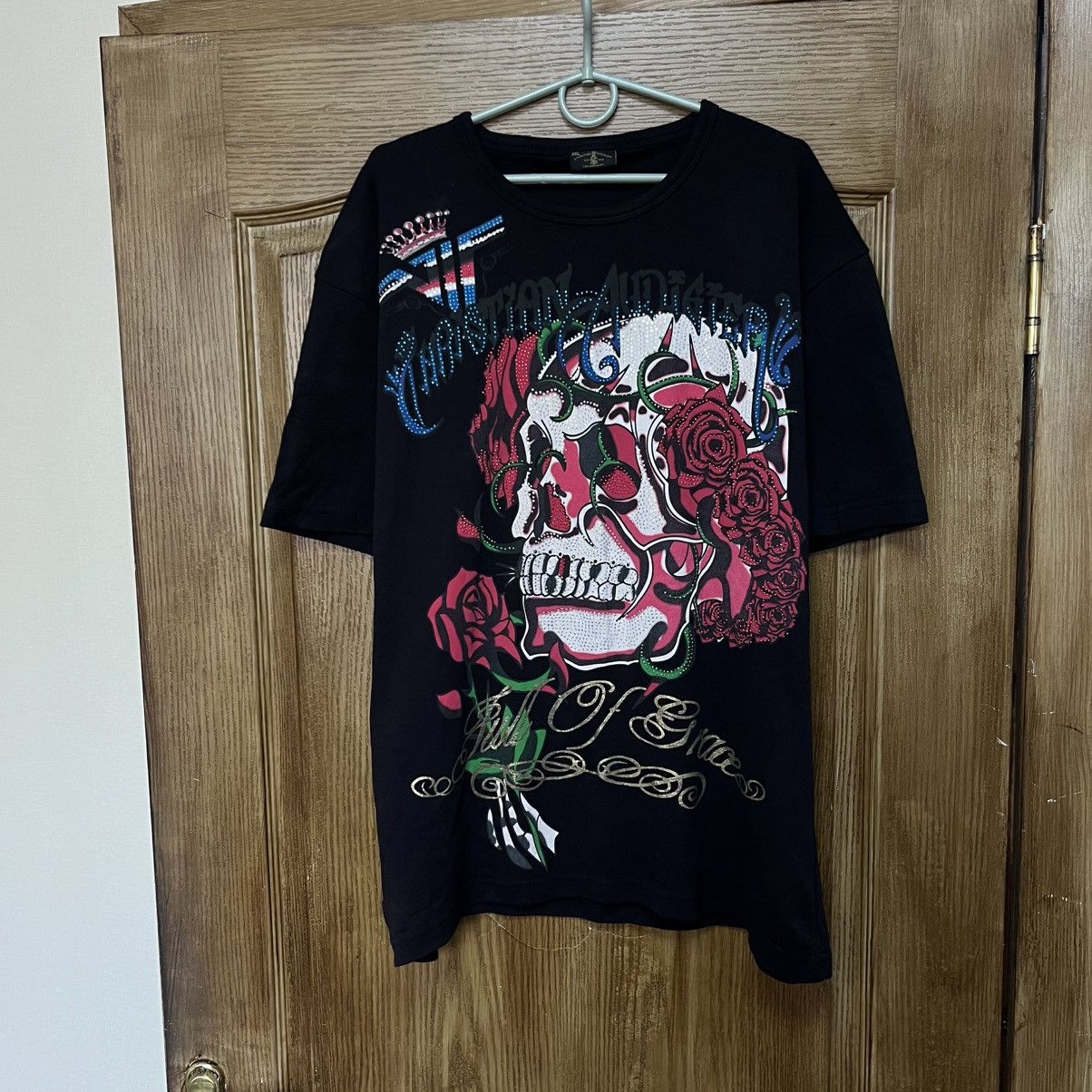 Christian Audigier Ed Hardy Christian Audigier T-Shirt Y2K Size US XXL / EU 58 / 5 - 1 Thumbnail