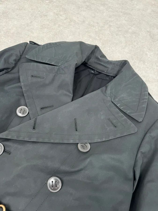 Yves Saint Laurent AW2005 Yves Saint Laurent Black Premium Classy Trench Coat Size US M / EU 48-50 / 2 - 6 Thumbnail