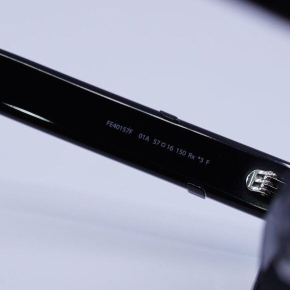 Fendi 🕶️ New Fendi FE40157F 01A Sunglasses - Shiny Black Frame Size ONE SIZE - 6 Thumbnail