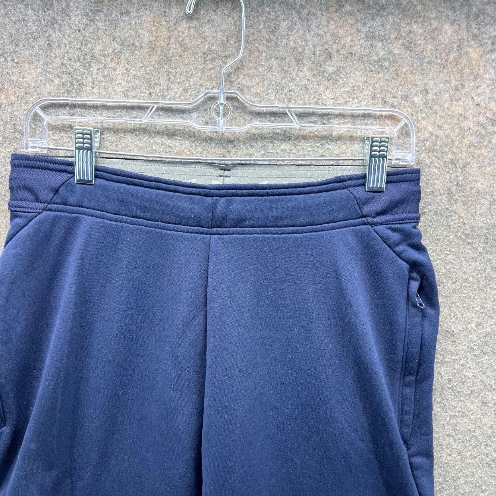 Under Armour Under Armour Sweatpants Mens Small Blue Navy Jogger Loose Fleece UA Pants Regular Inseam 27in Pockets- #7 Size US 29 - 7 Thumbnail