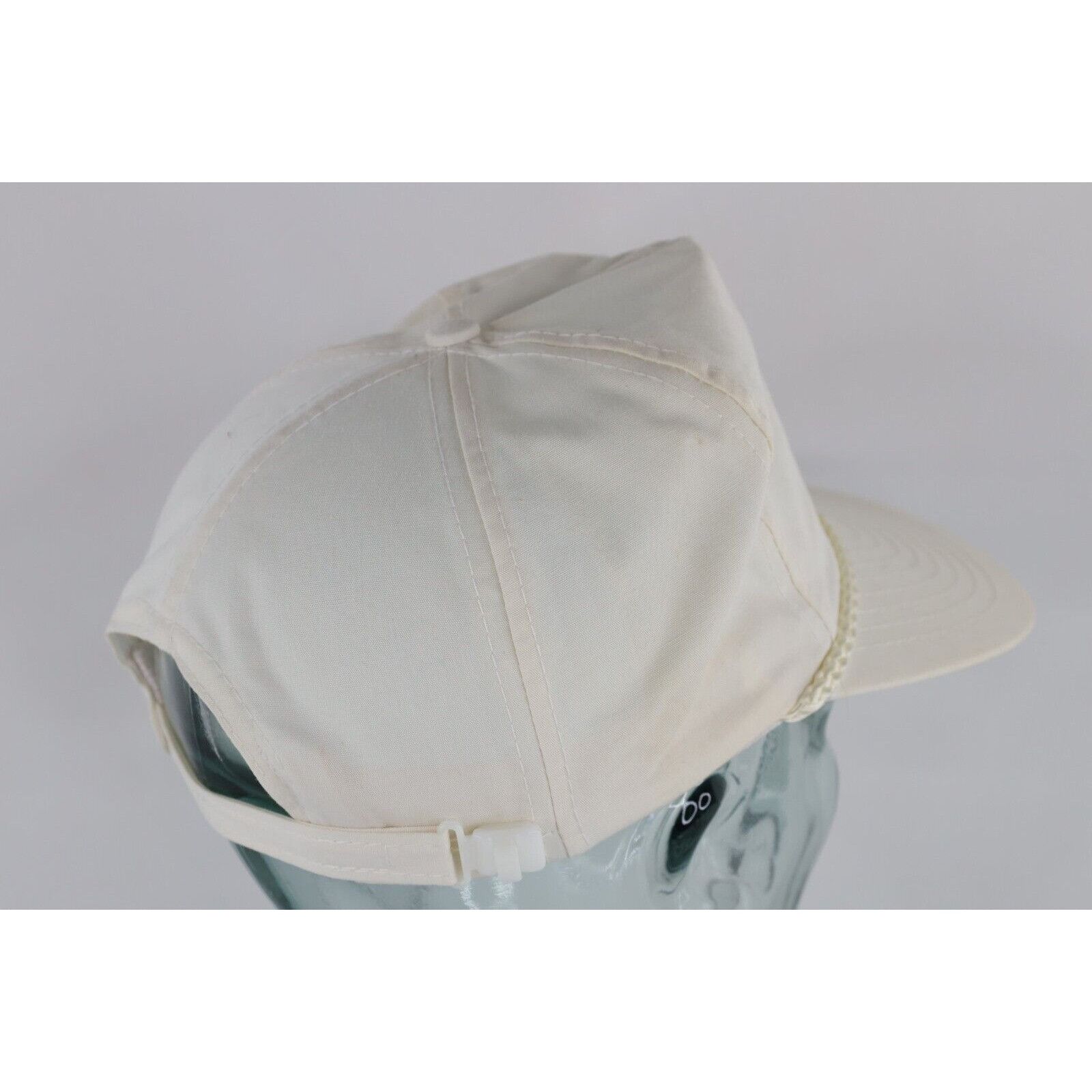 Vintage Deadstock Vintage 90s Streetwear Roped Zipper Strapback Hat Size ONE SIZE - 6 Thumbnail