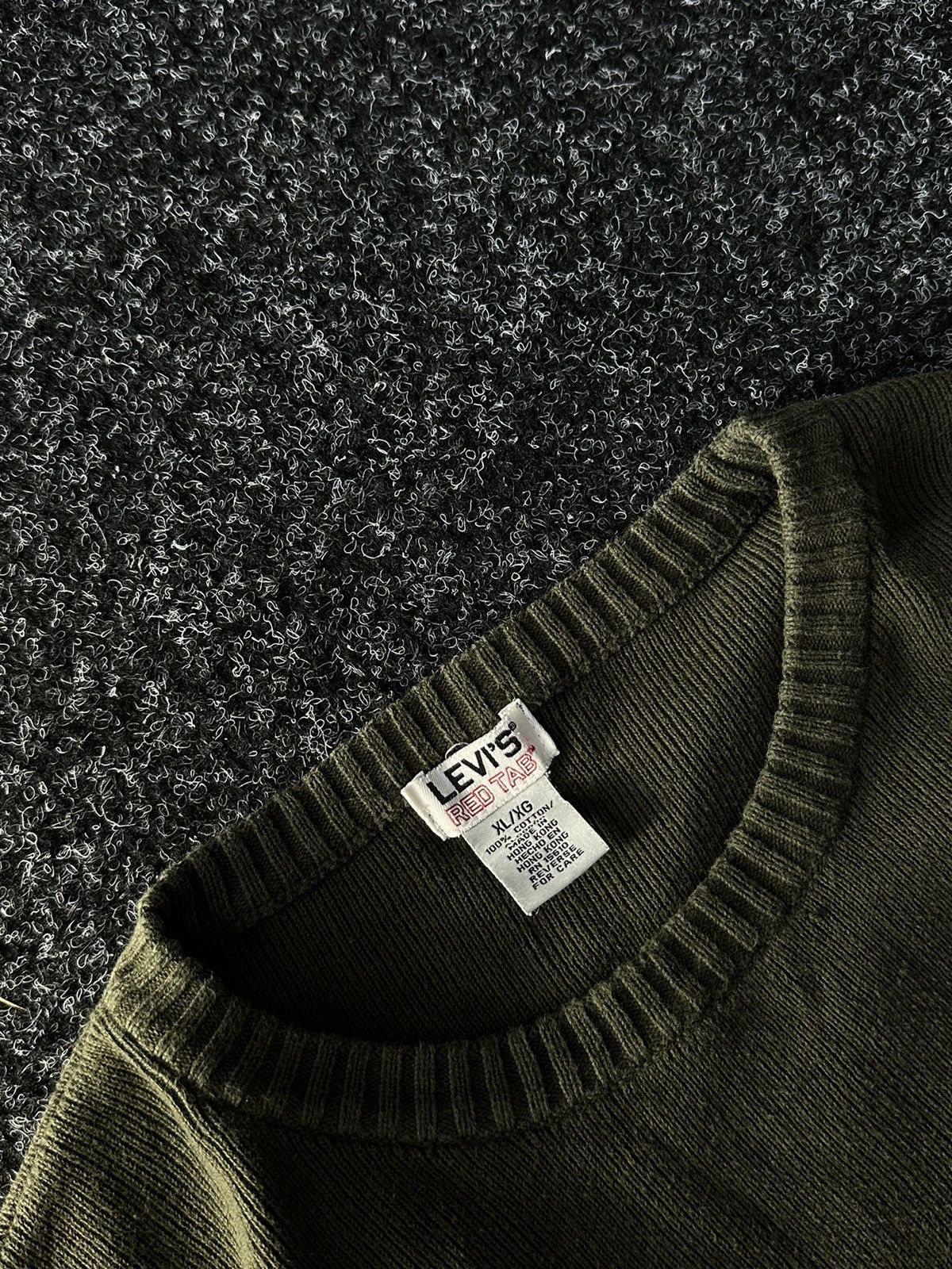 Levi's 🚨AVANT-GARDE RED TAB Levi’s Vintage Knit Sweater y2k dstrs Size US XL / EU 56 / 4 - 4 Thumbnail
