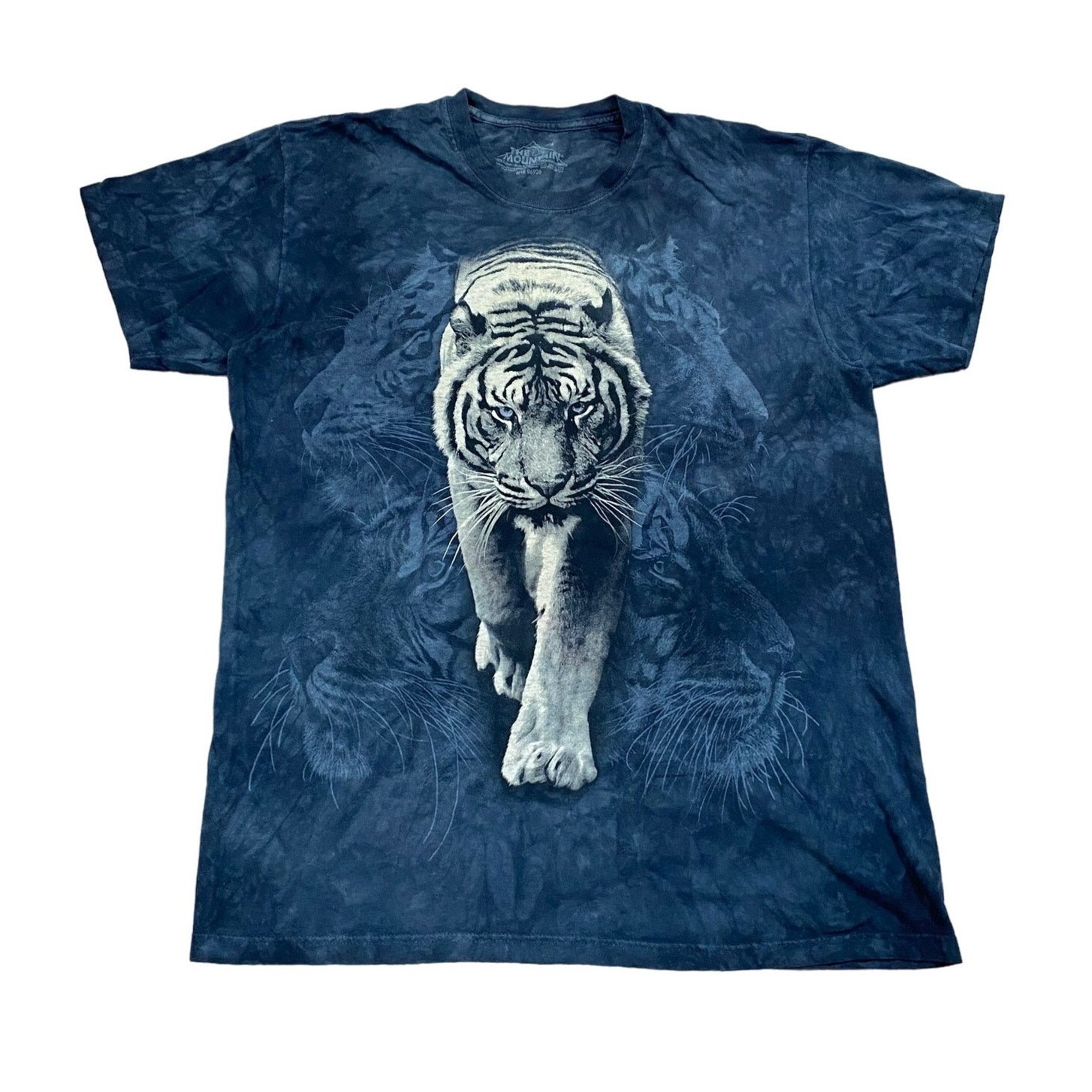 The Mountain The Mountain White Tiger Tie Dye AOP T Shirt Men's L Y2K Size US L / EU 52-54 / 3 - 1 Thumbnail