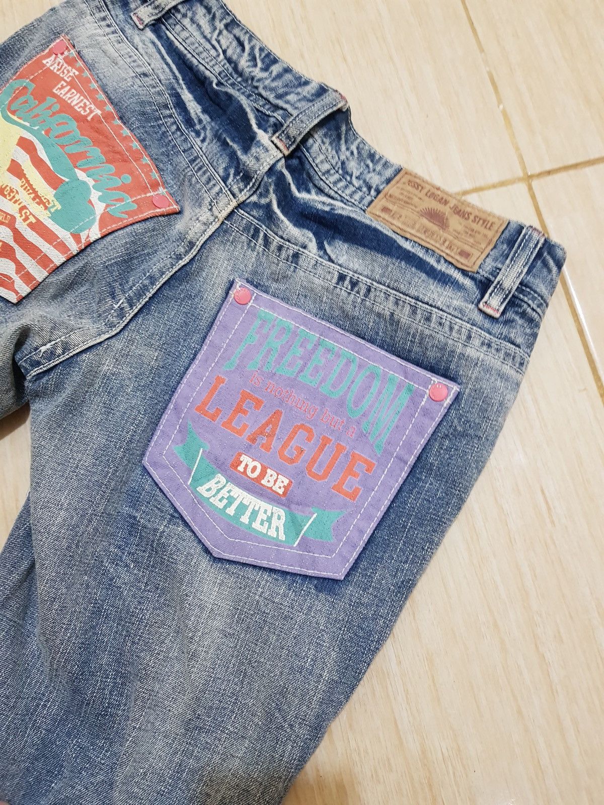 Japanese Brand Jessy logan jeans punk style Size US 30 / EU 46 - 4 Thumbnail