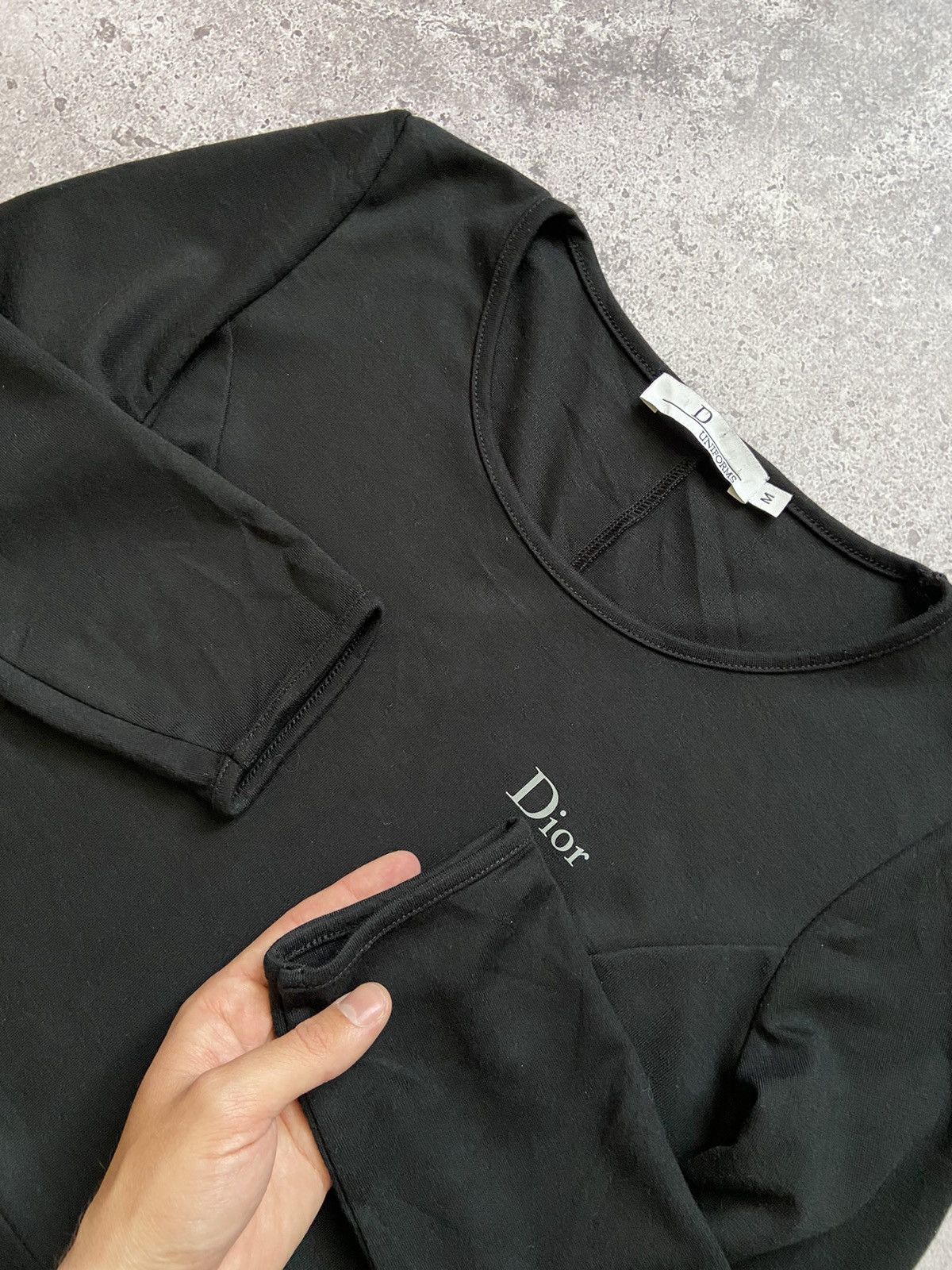 Dior Dior uniforms black dress Size M / US 6-8 / IT 42-44 - 2 Thumbnail