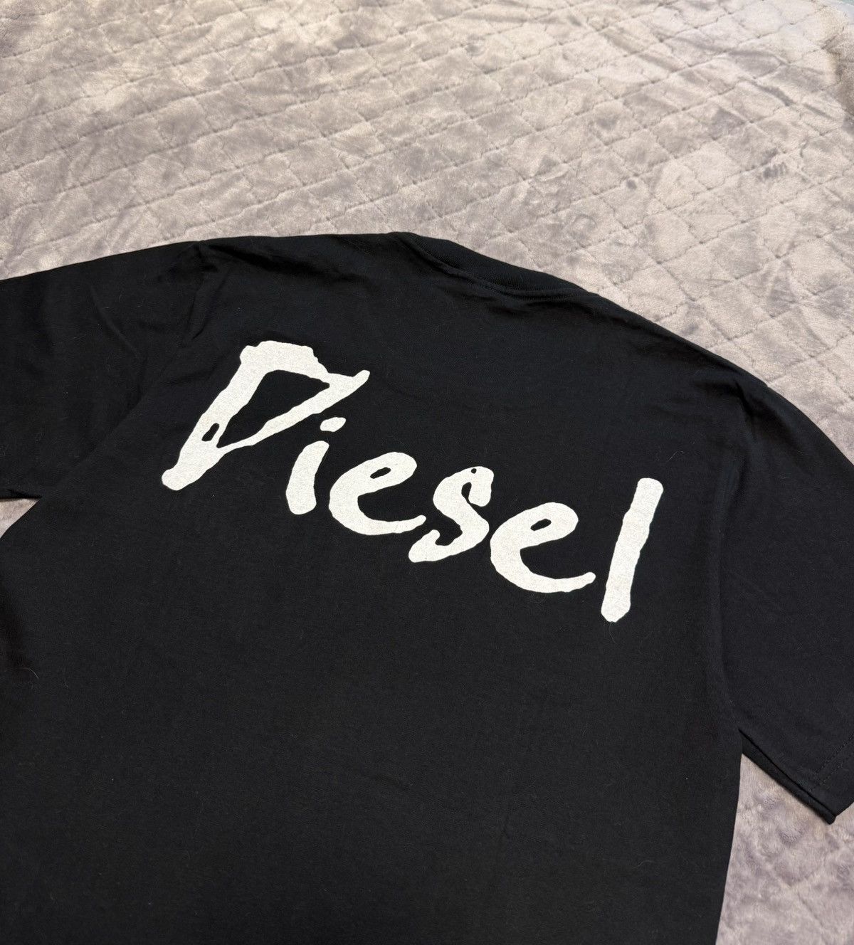 Diesel × Vintage Vintage Diesel Big Logo Tee Shirt Size US L / EU 52-54 / 3 - 7 Thumbnail