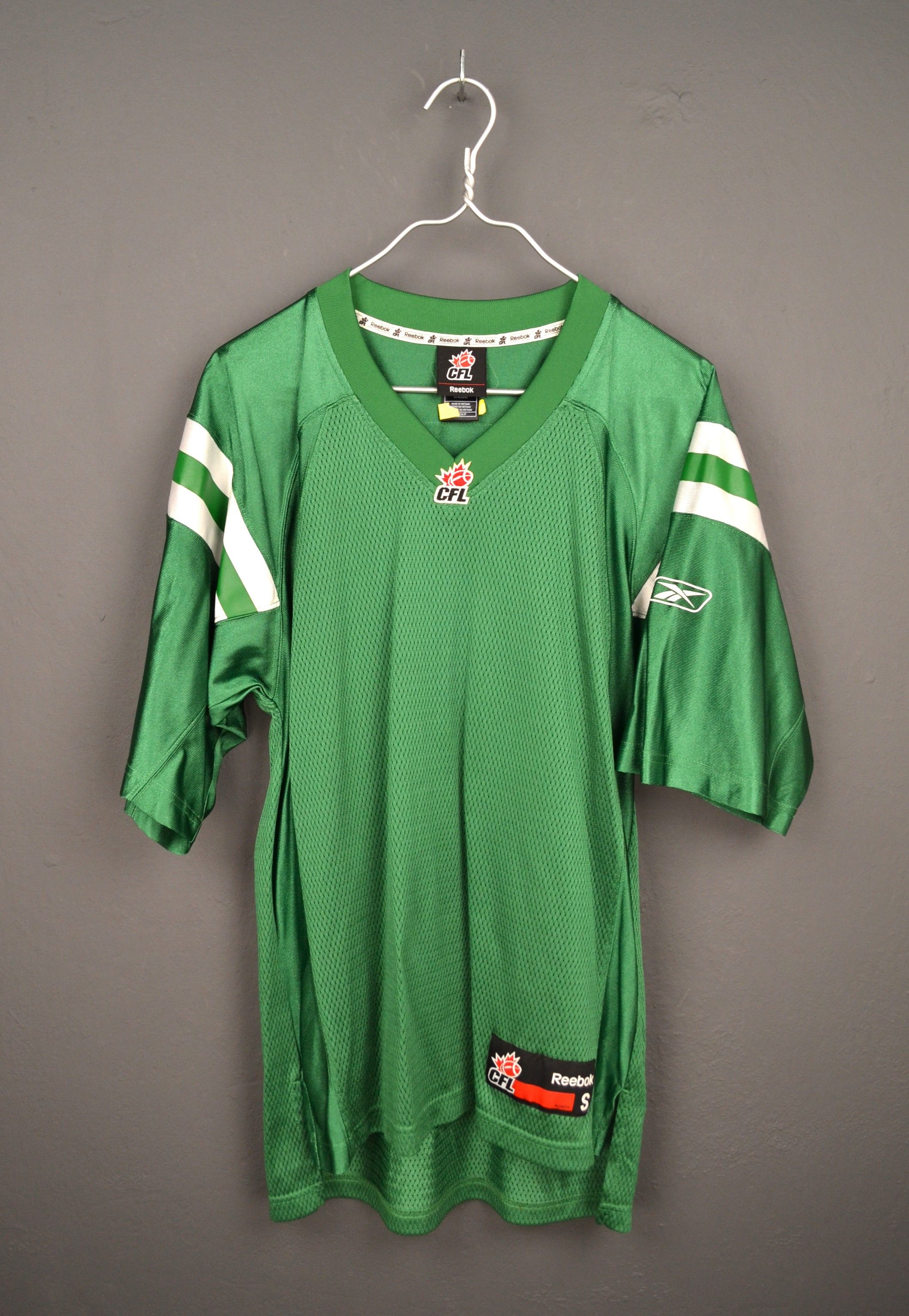 Reebok Reebok Saskatchewan Roughriders Retro Throwback Green S Size US S / EU 44-46 / 1 - 1 Thumbnail