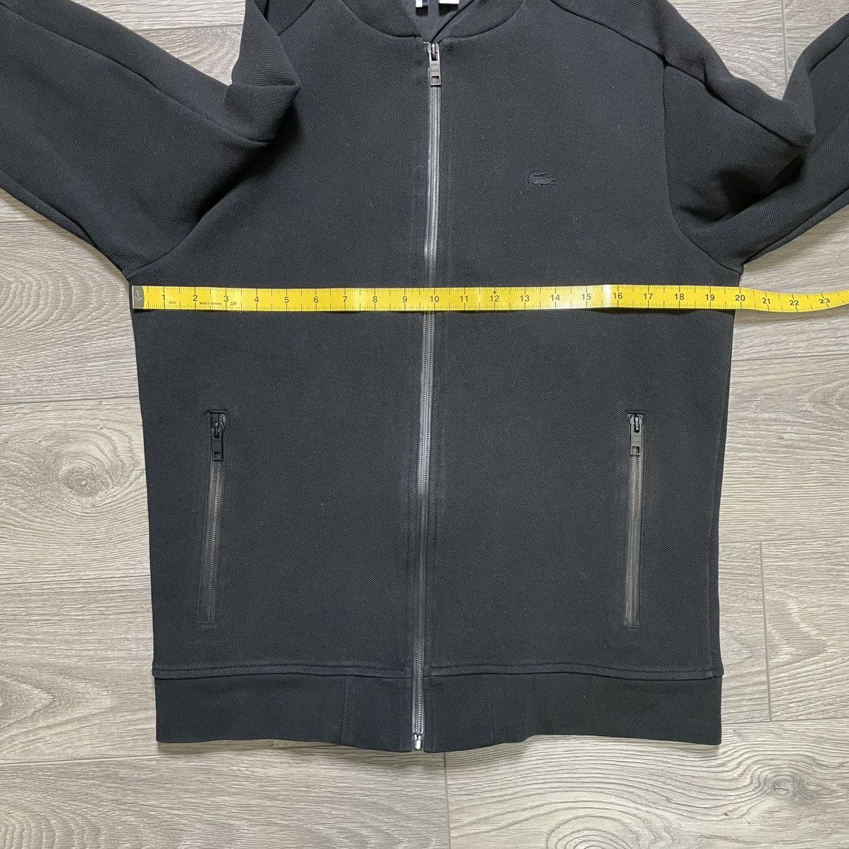 Lacoste Lacoste Black Neoprene Bomber Jacket Men Minimalist Techwear Size US M / EU 48-50 / 2 - 11 Thumbnail